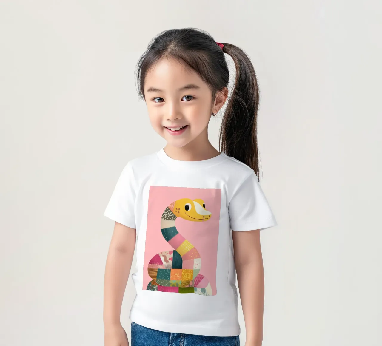 Patchy Python t-shirt bambini da Kiara