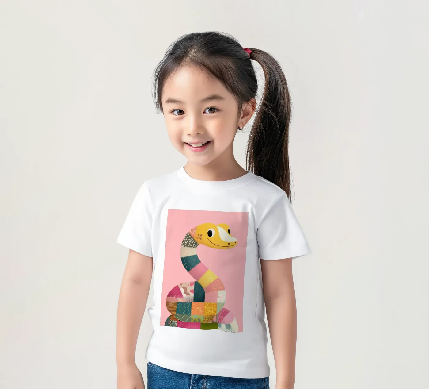 Patchy Python t-shirt bambini da Kiara