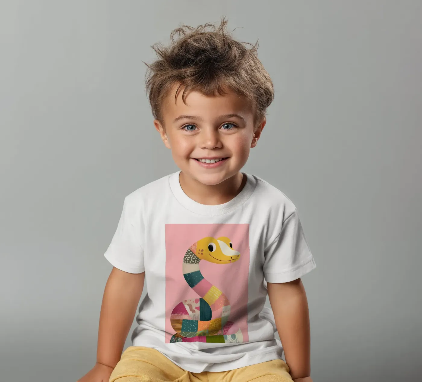 Patchy Python t-shirt bambini da Kiara