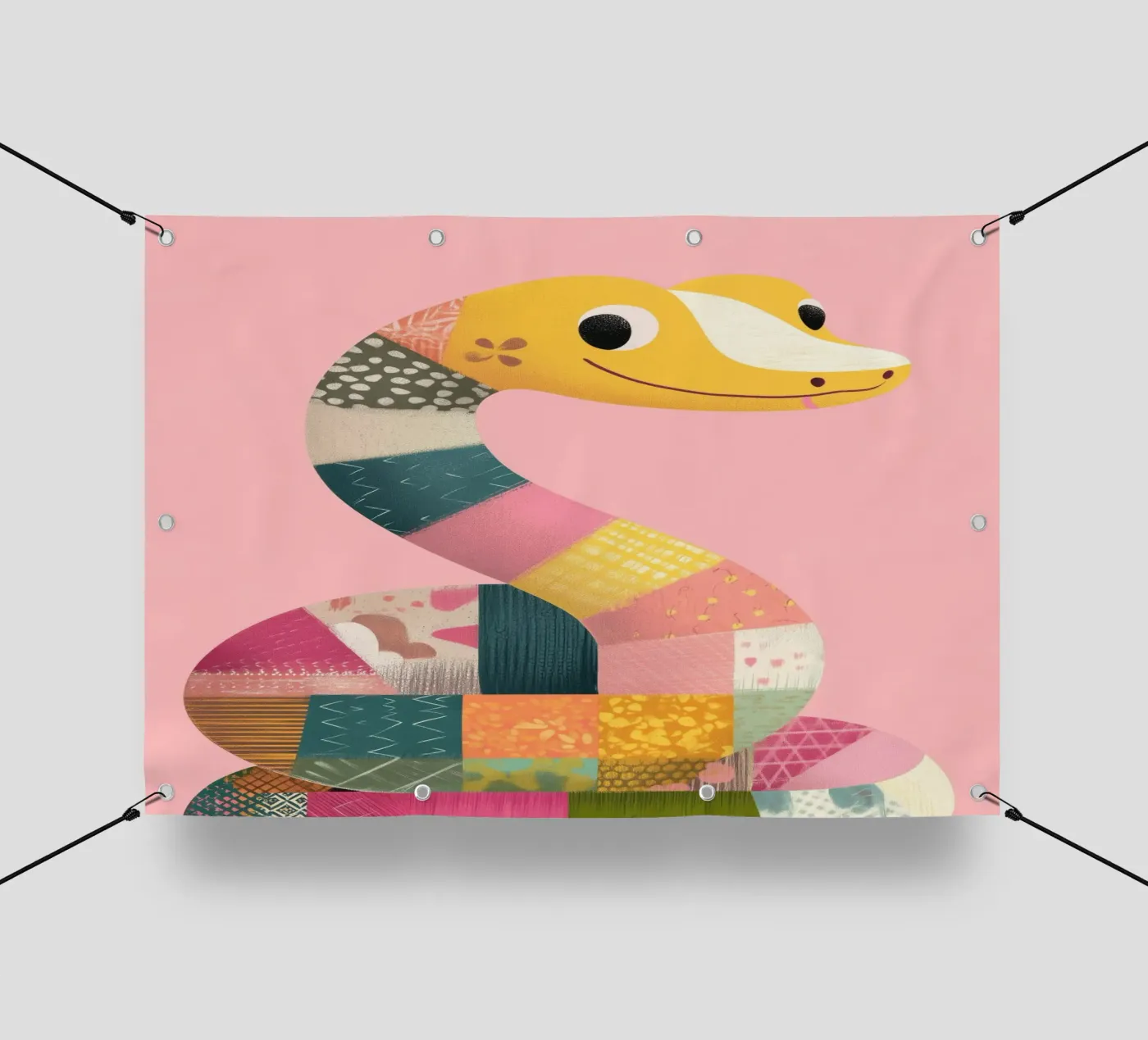 Patchy Python bâche pvc de Kiara