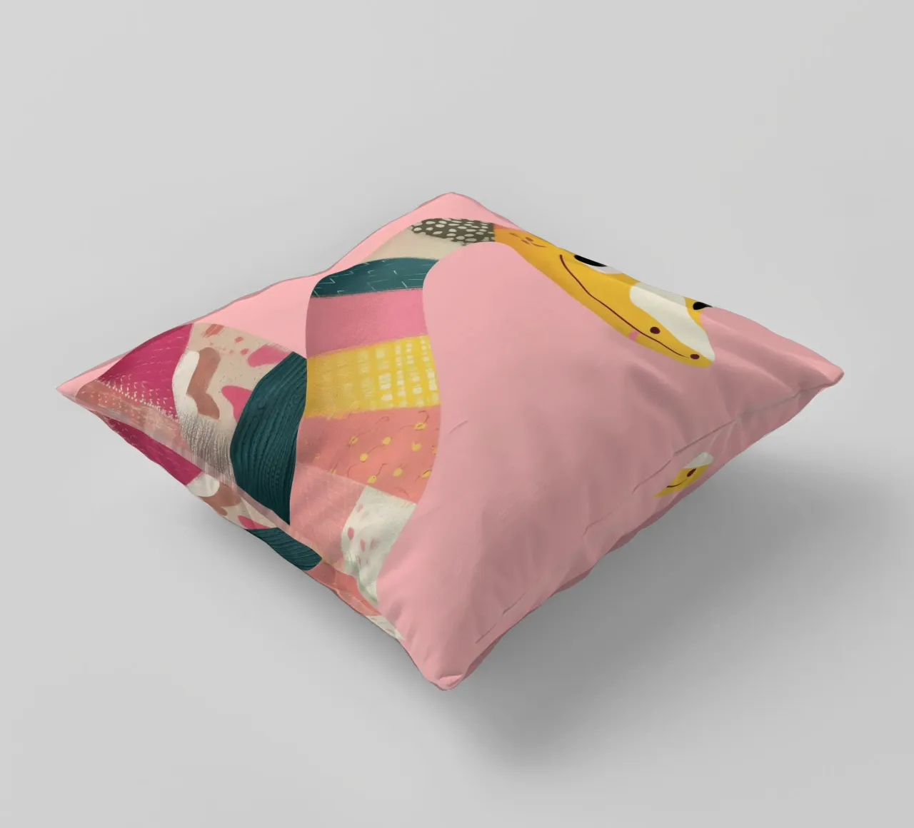 Patchy Python coussin de Kiara