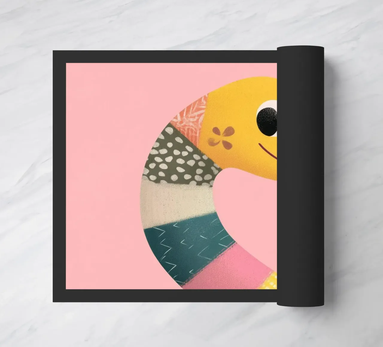 Patchy Python paillasson de Kiara