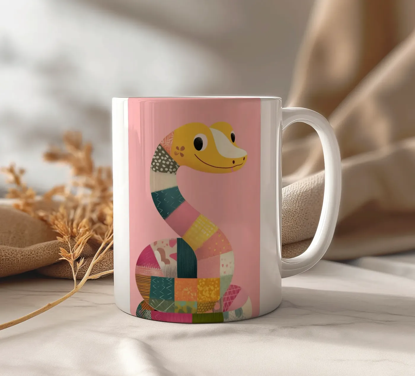 Patchy Python tazza in ceramica da Kiara