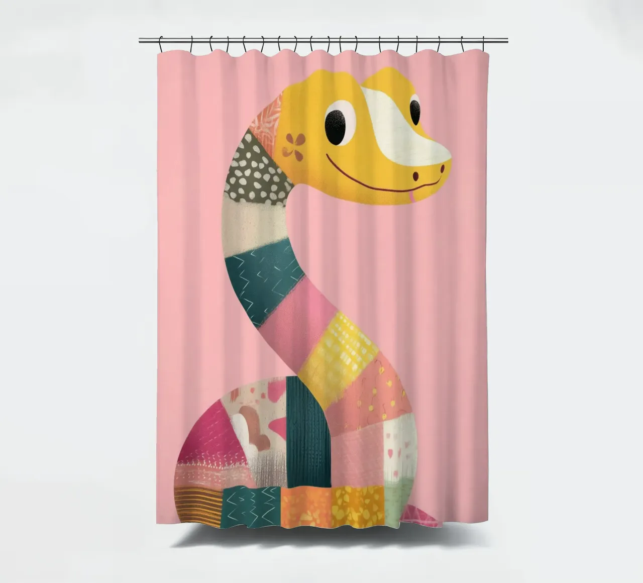 Patchy Python Duschvorhang von Kiara