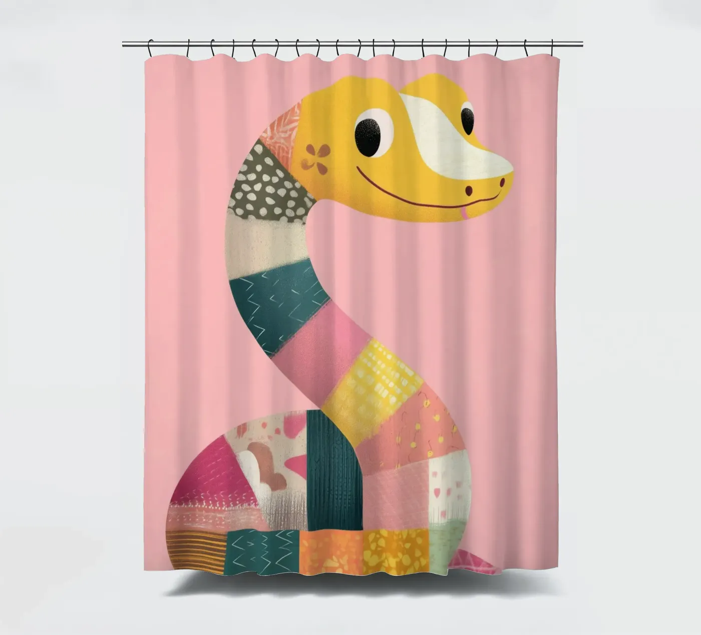 Patchy Python douchegordijn van Kiara