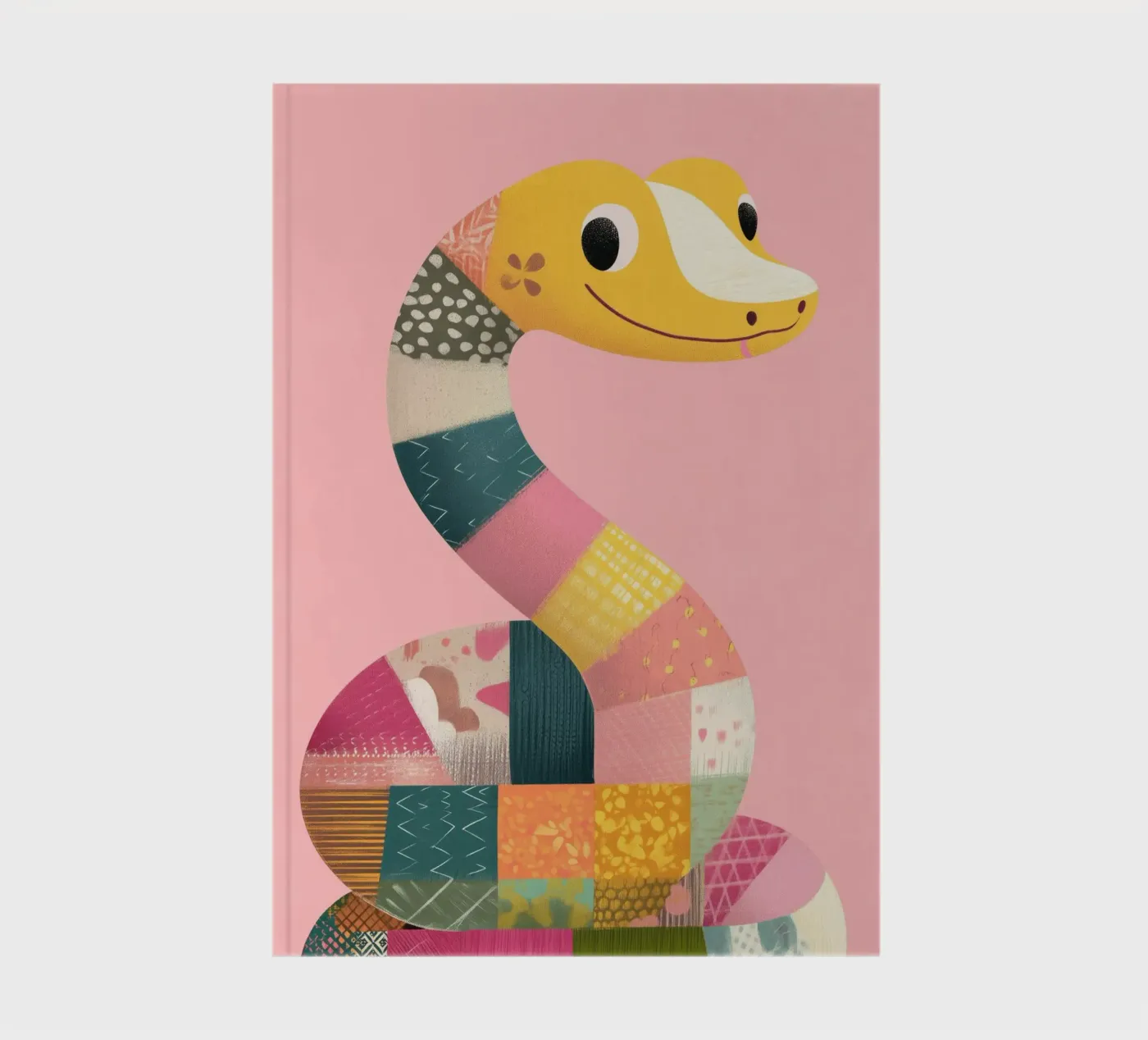 Patchy Python notitieboek van Kiara