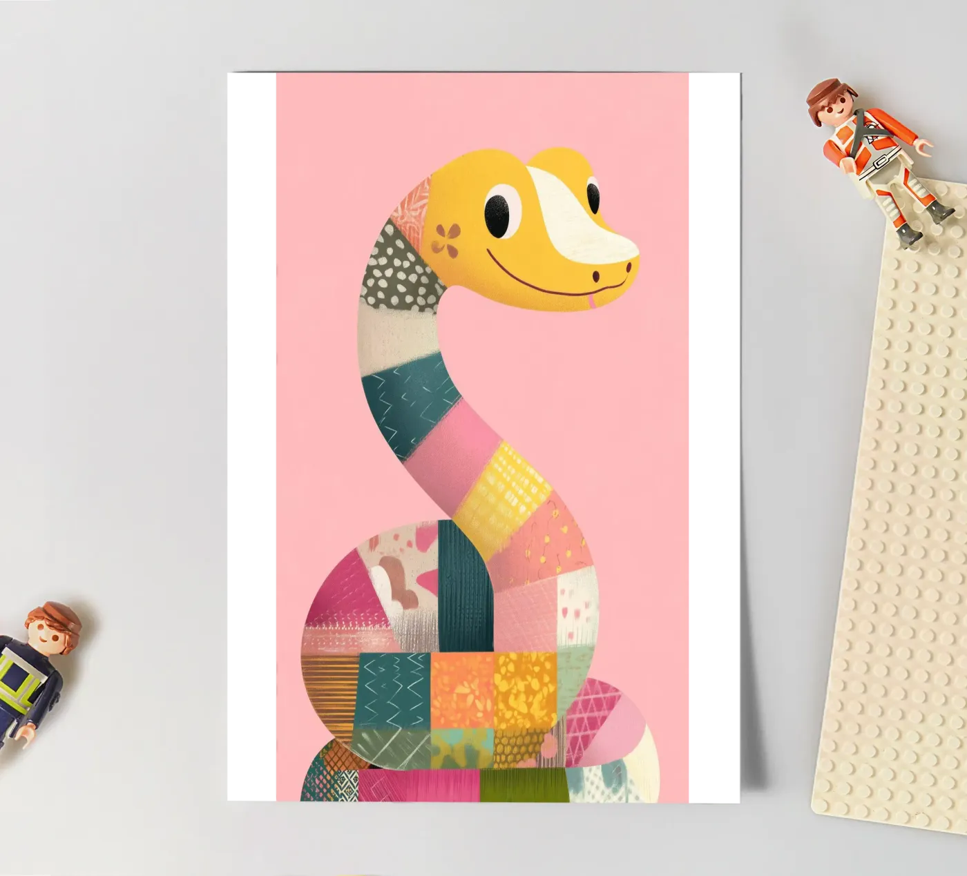 Patchy Python stickervel van Kiara