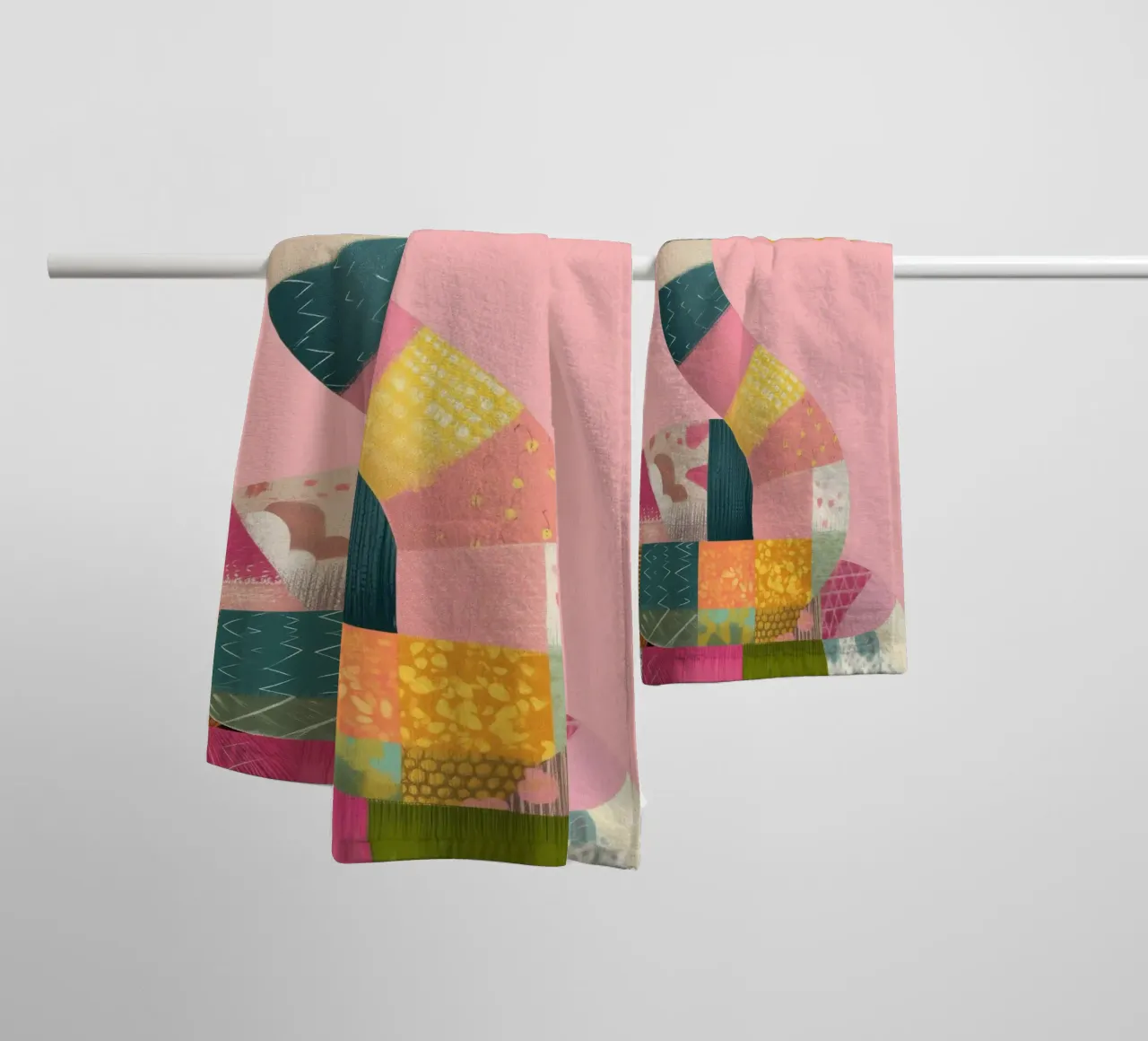 Patchy Python Handtuch von Kiara
