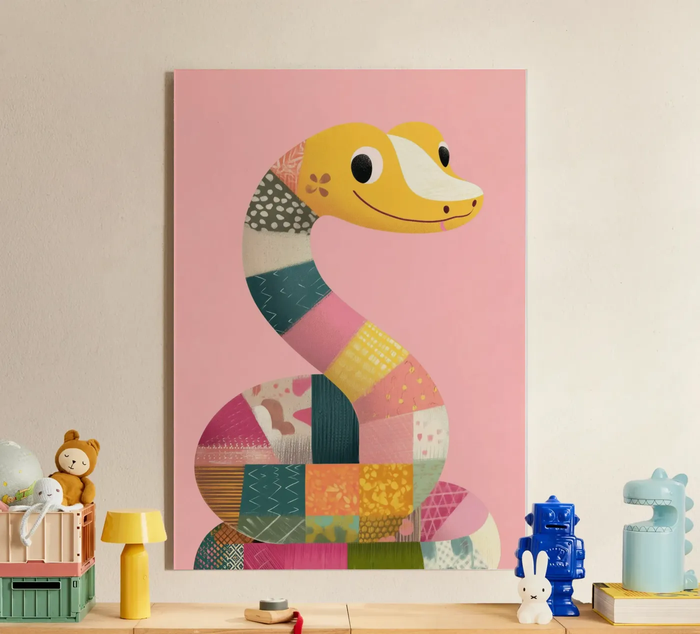 Patchy Python plexiglass da Kiara