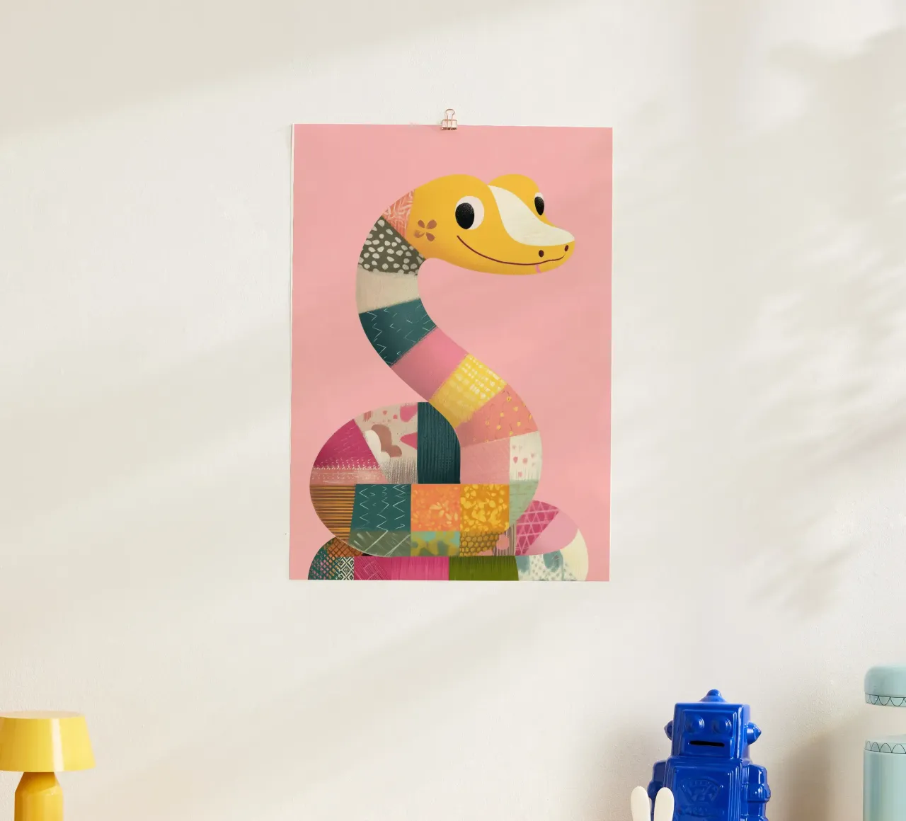 Patchy Python carta hahnemühle da Kiara