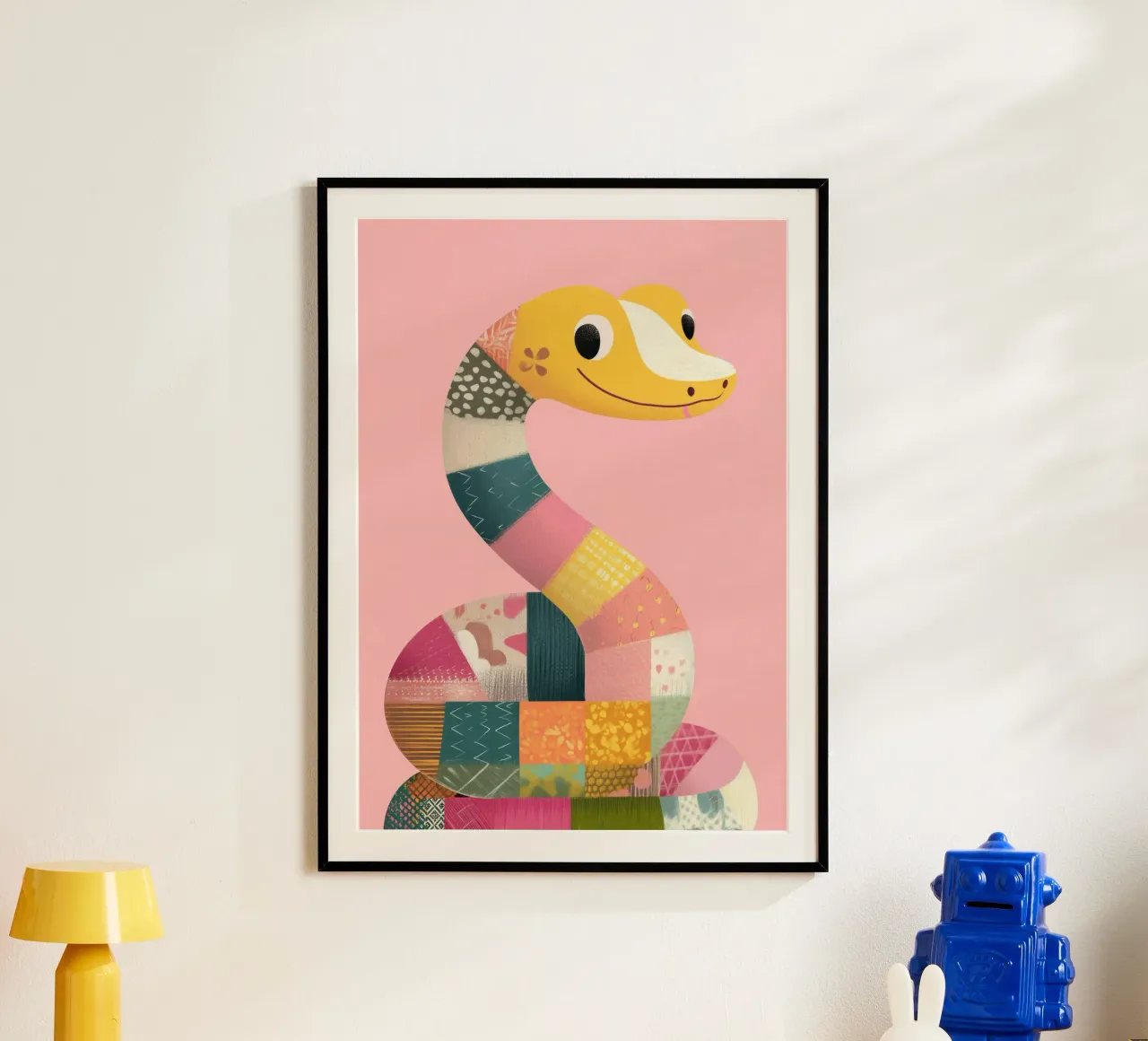 Patchy Python carta hahnemühle da Kiara