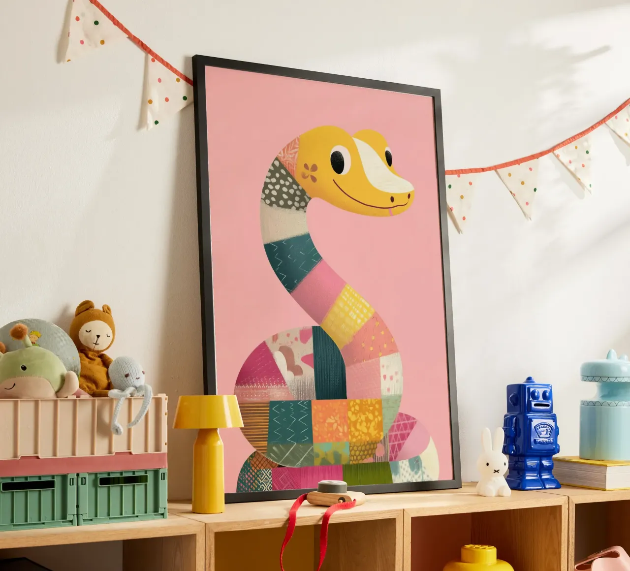 Patchy Python carta hahnemühle da Kiara