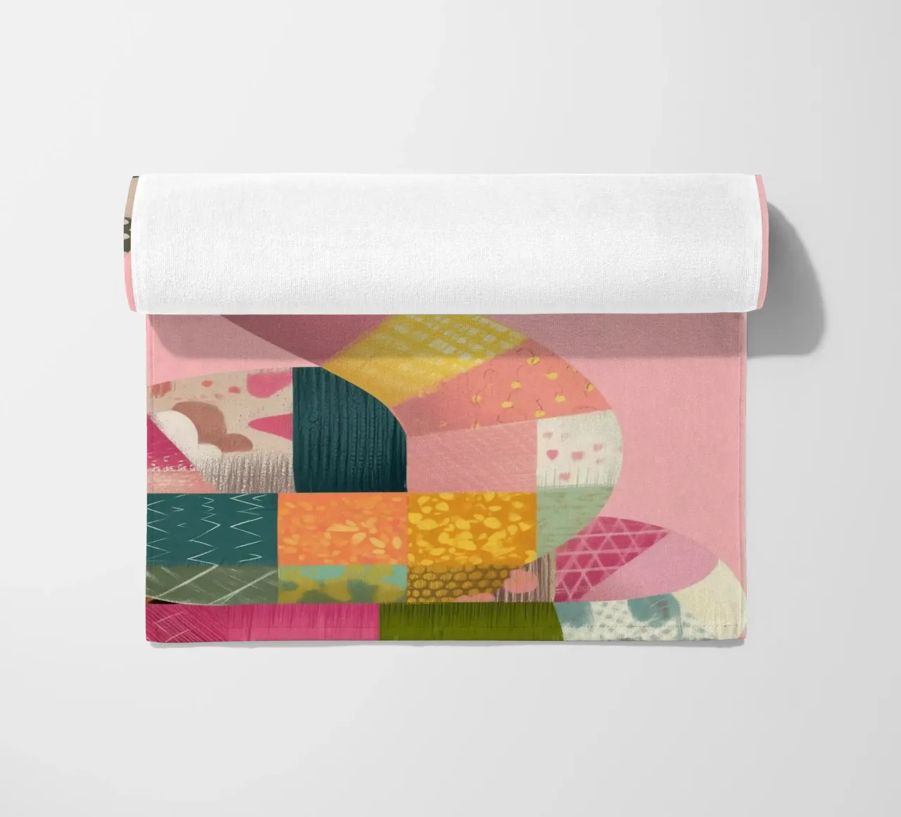 Patchy Python beach towel by Kiara