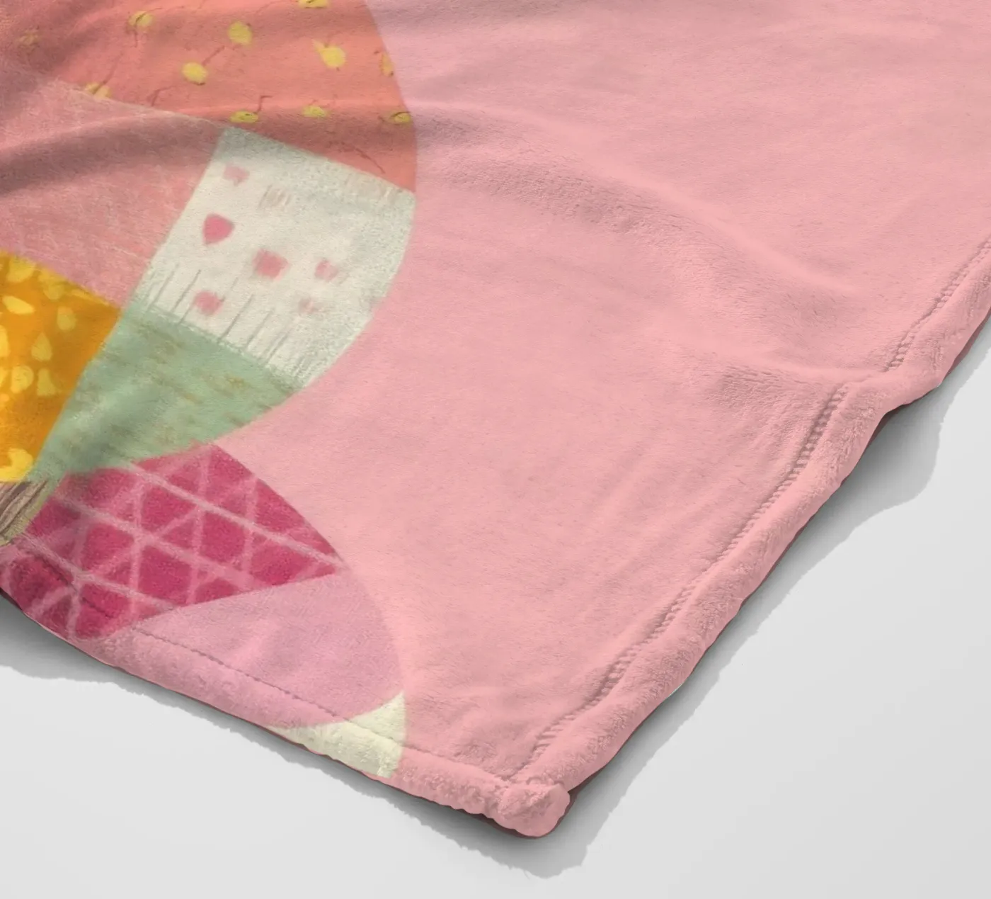 Patchy Python plaid polaire de Kiara