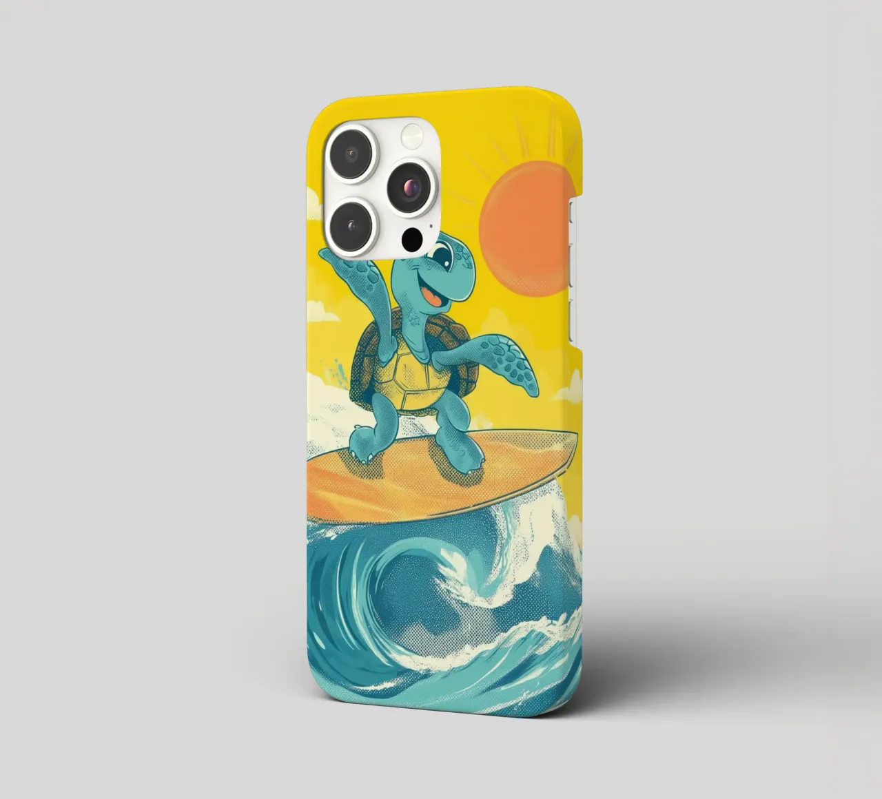 Surf's Up, Turtle! cover iphone da Kiara