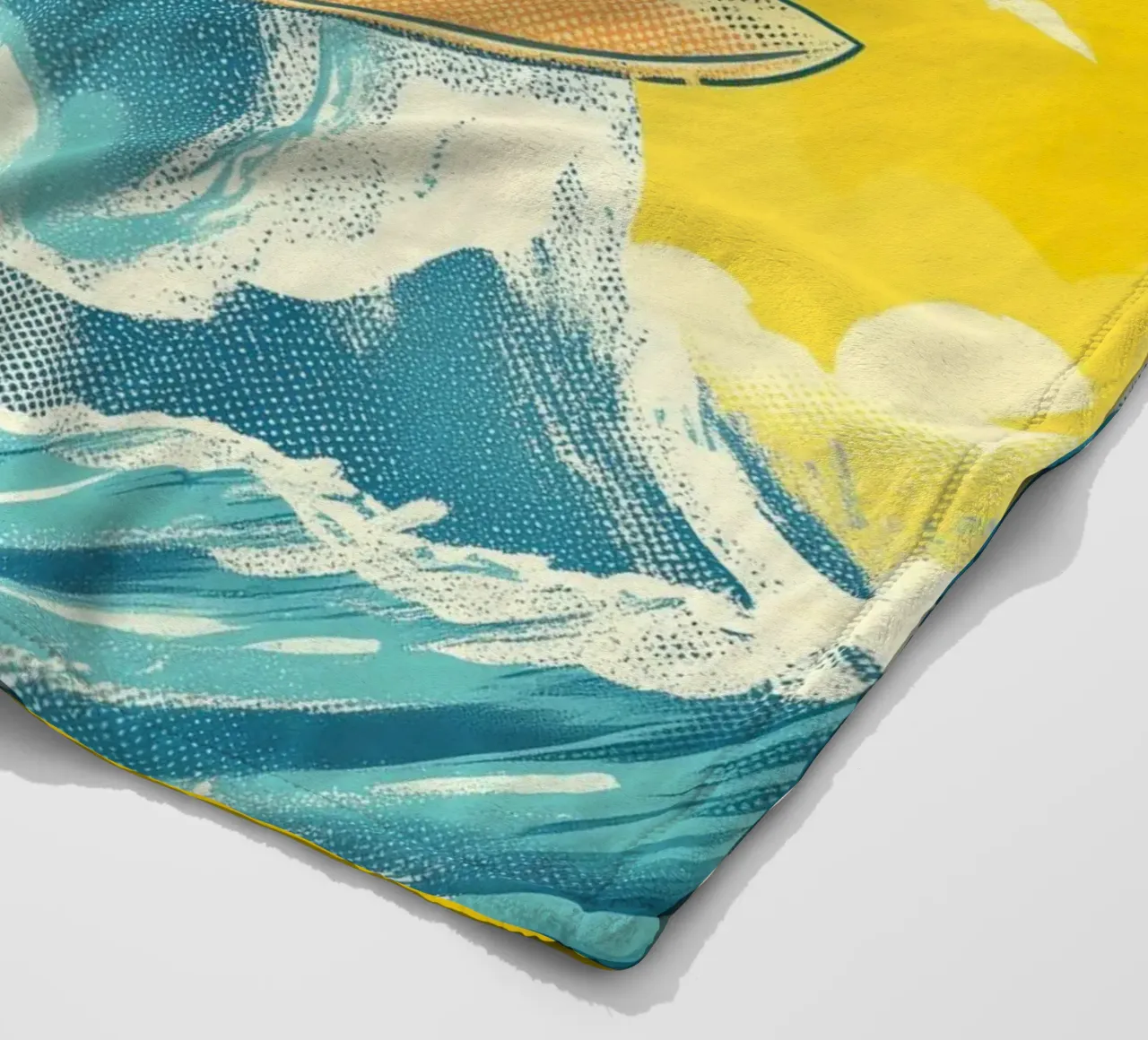 Surf's Up, Turtle! coperta in pile da Kiara