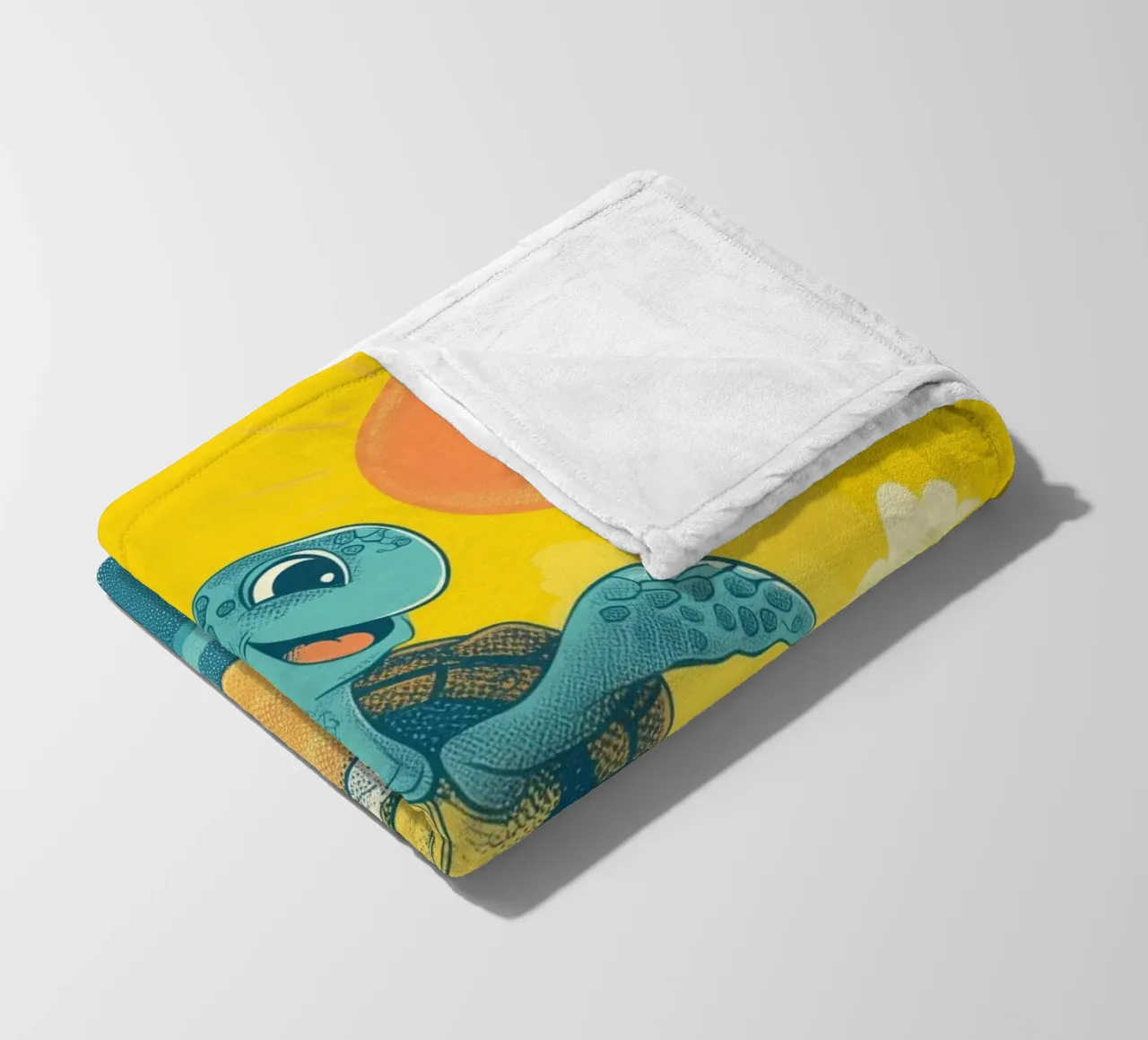 Surf's Up, Turtle! coperta in pile da Kiara