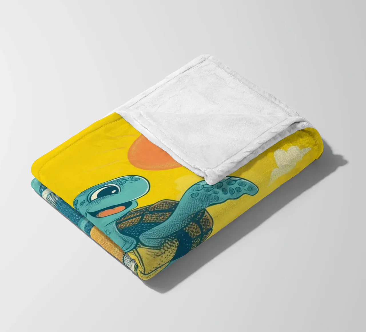 Surf's Up, Turtle! coperta in pile da Kiara