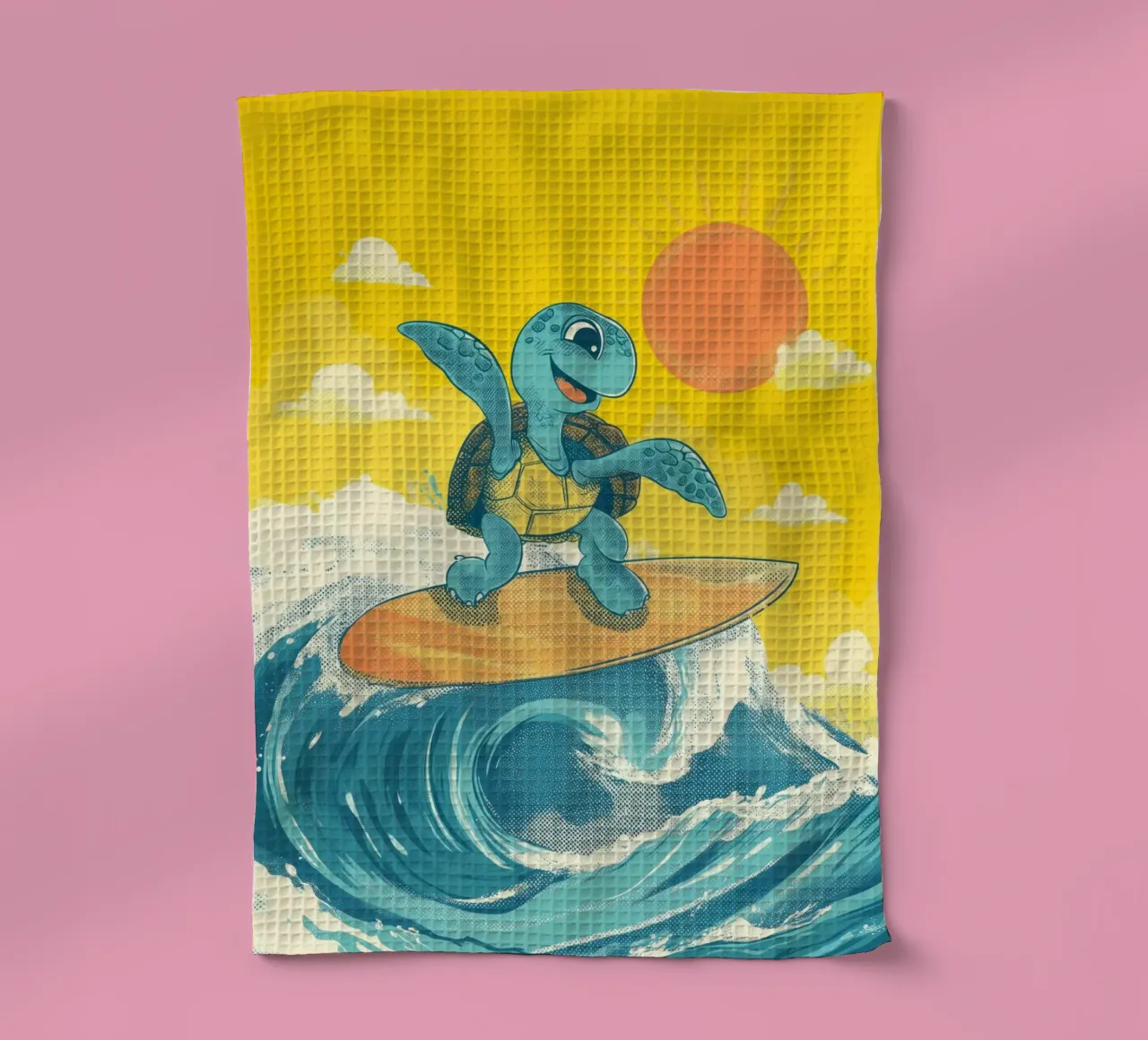 Surf's Up, Turtle! canovaccio da cucina da Kiara