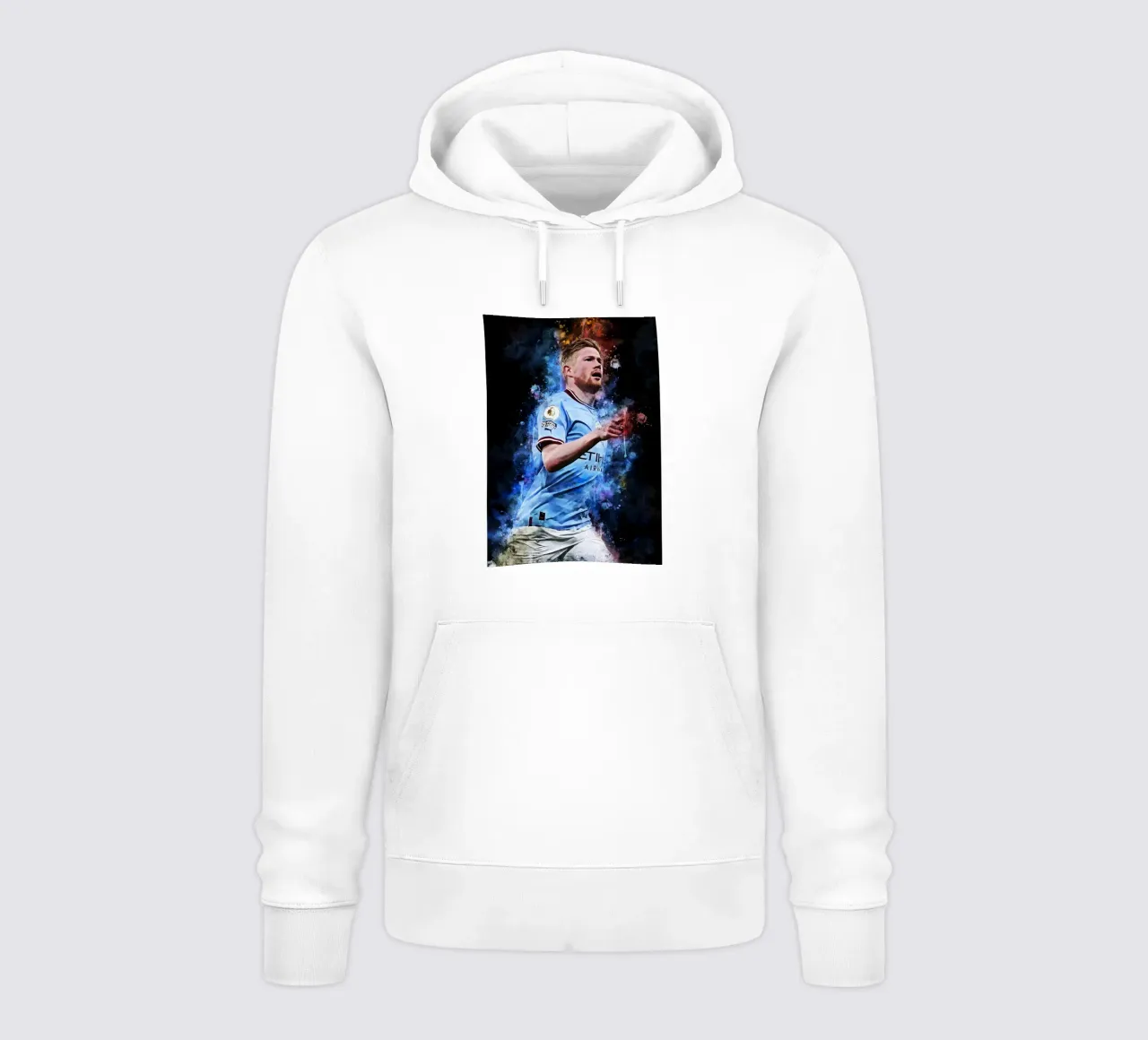 Kevin De Bruyne felpa con cappuccio da MasterInkArt