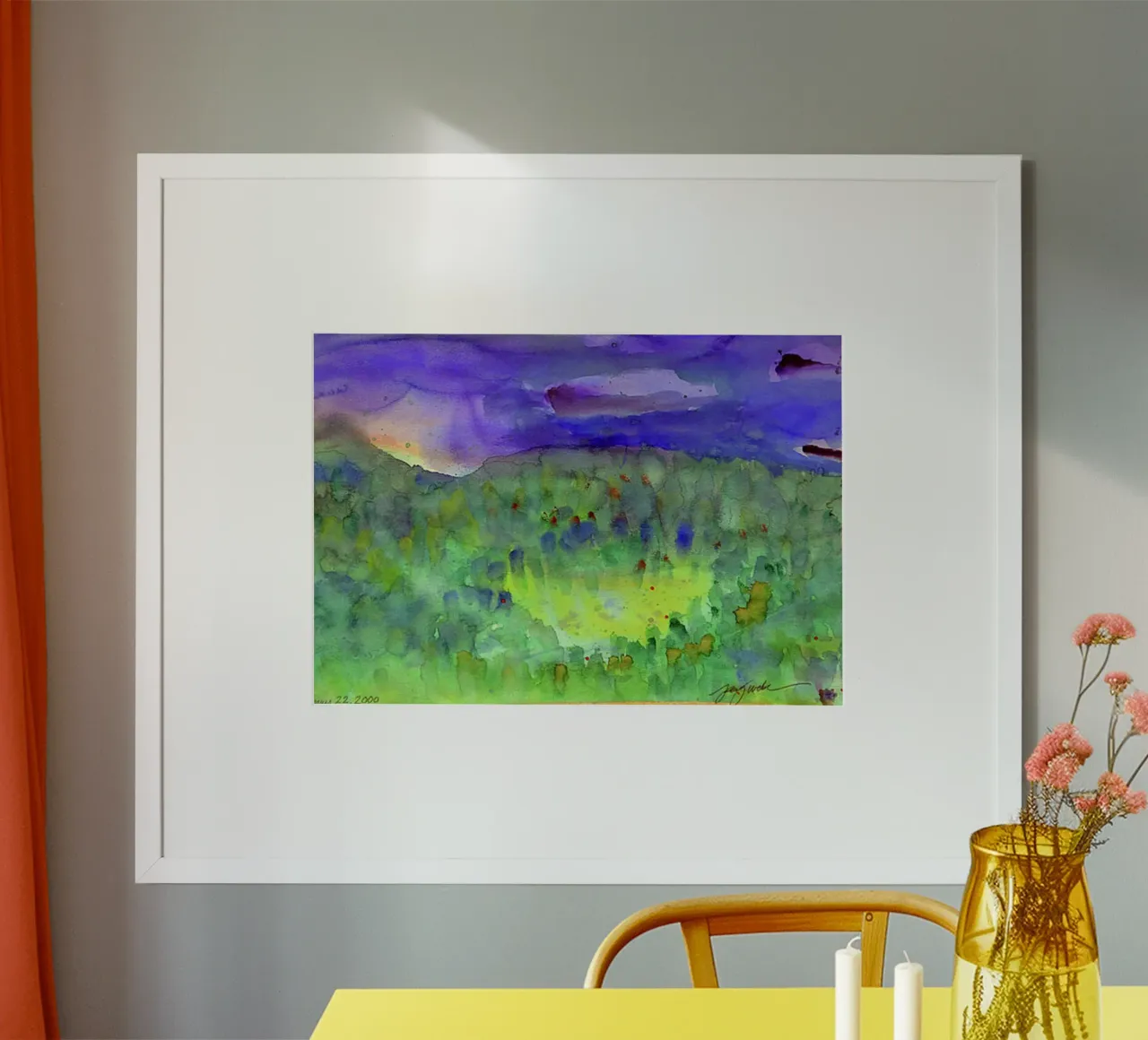 viste naturali sorprendenti poster con telaio in legno da pleceng shope