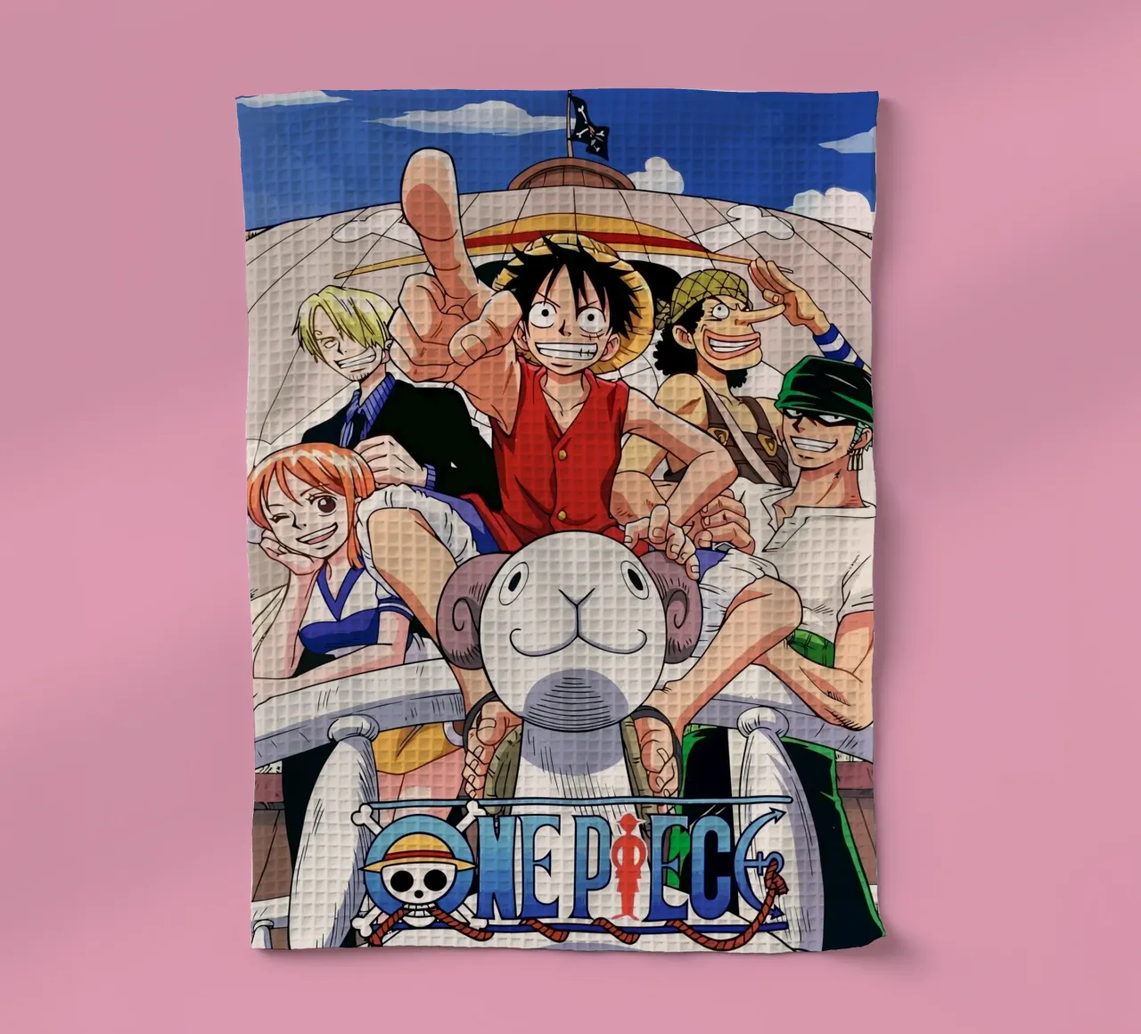 One Piece Crew canovaccio da cucina da Dumery Art