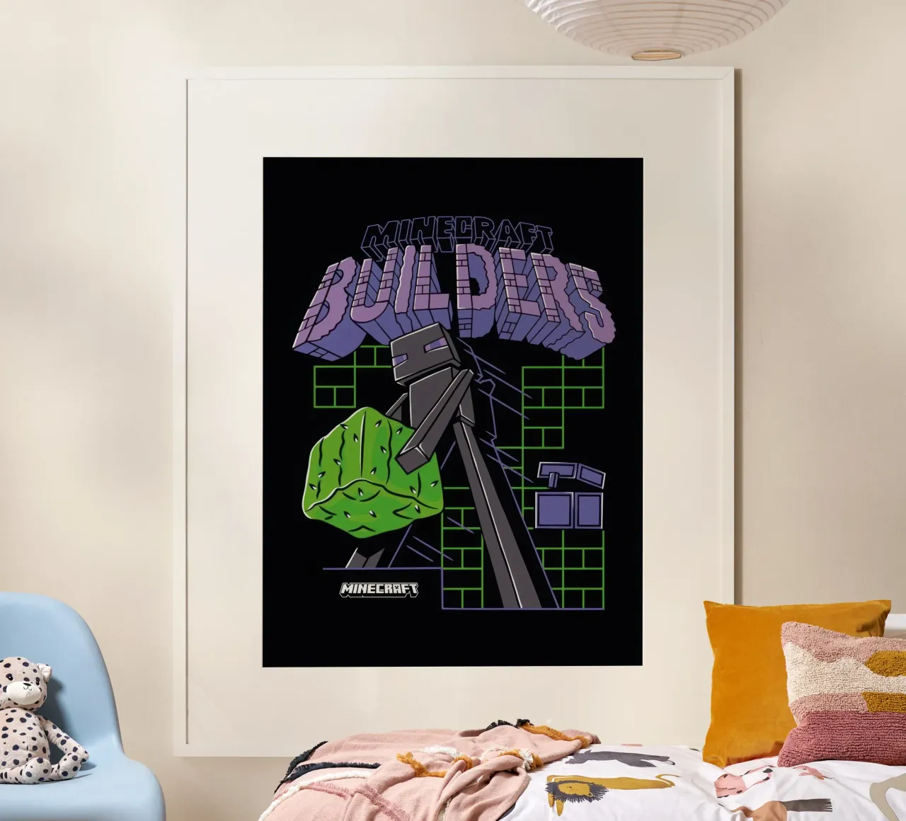 minecraft teambouwers poster van mix mate