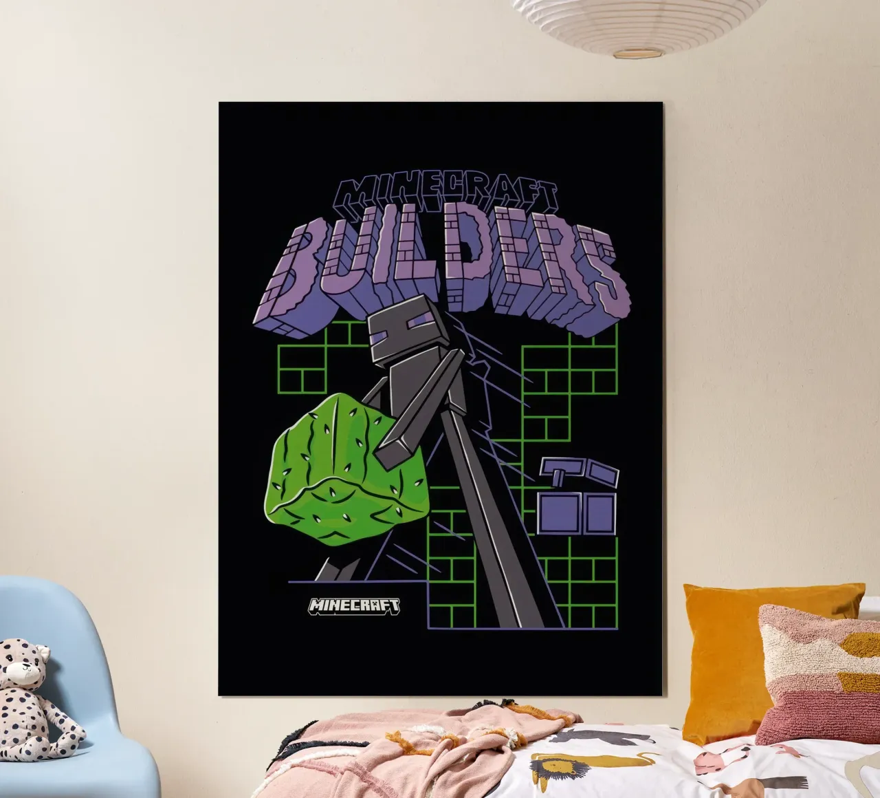 minecraft teambouwers poster van mix mate