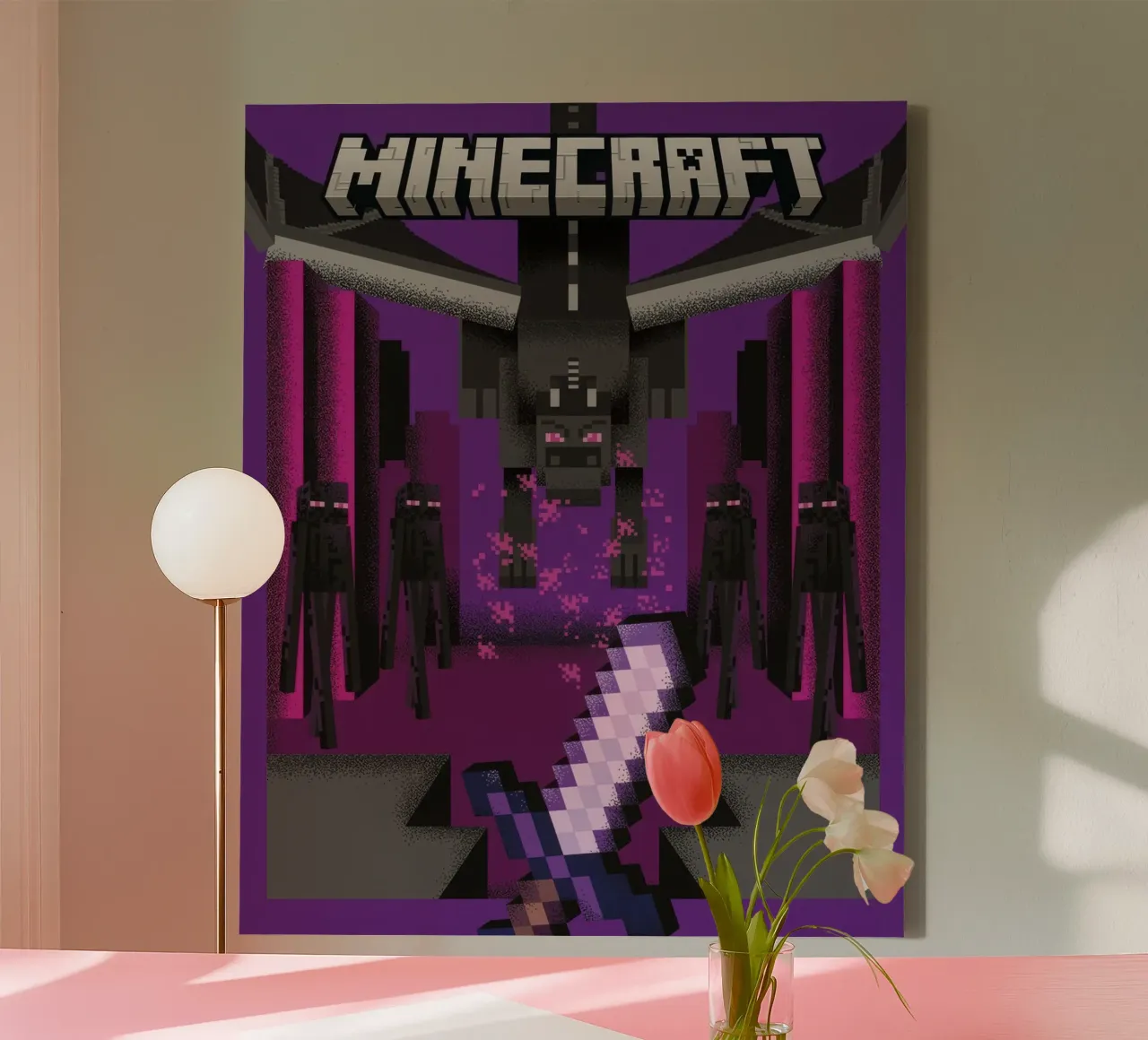minecraft ender draak duel canvas met Baklijst van mix mate