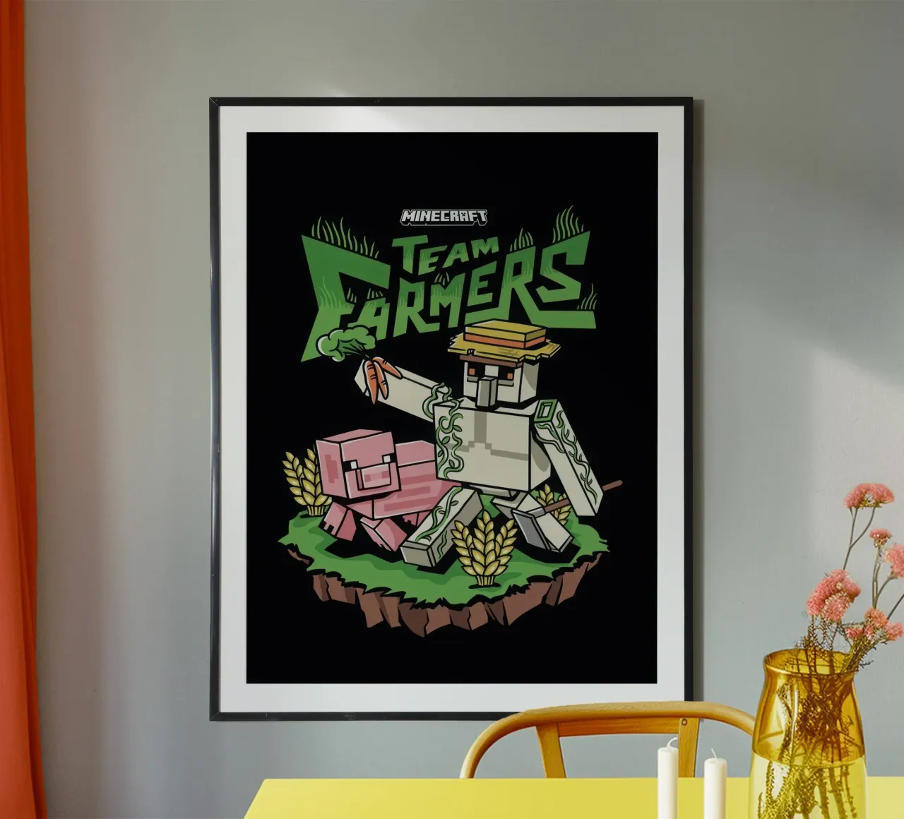 Minecraft - Squadra poster da mix mate