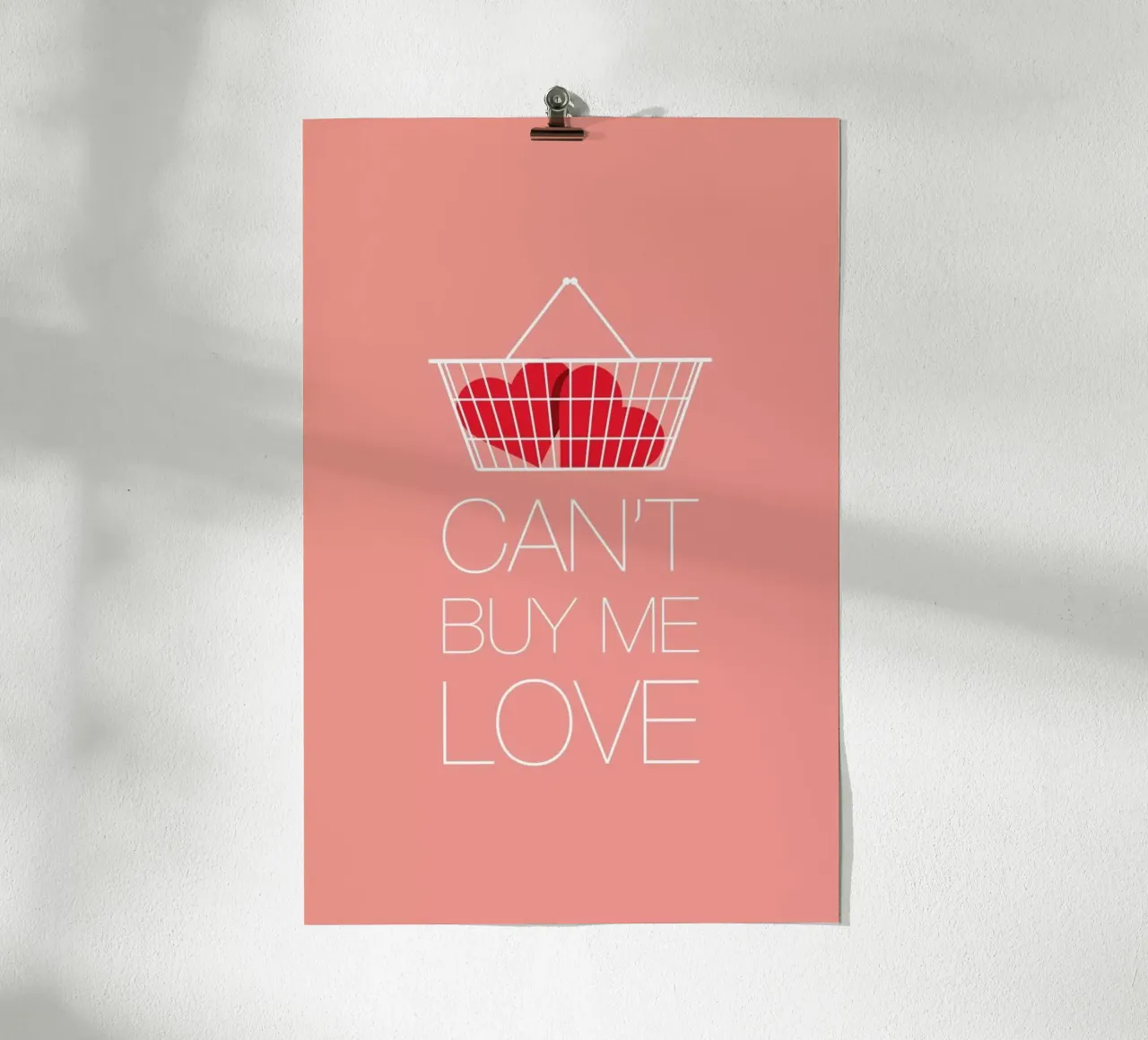 Can't Buy Me Love poster da Rahma Projekt