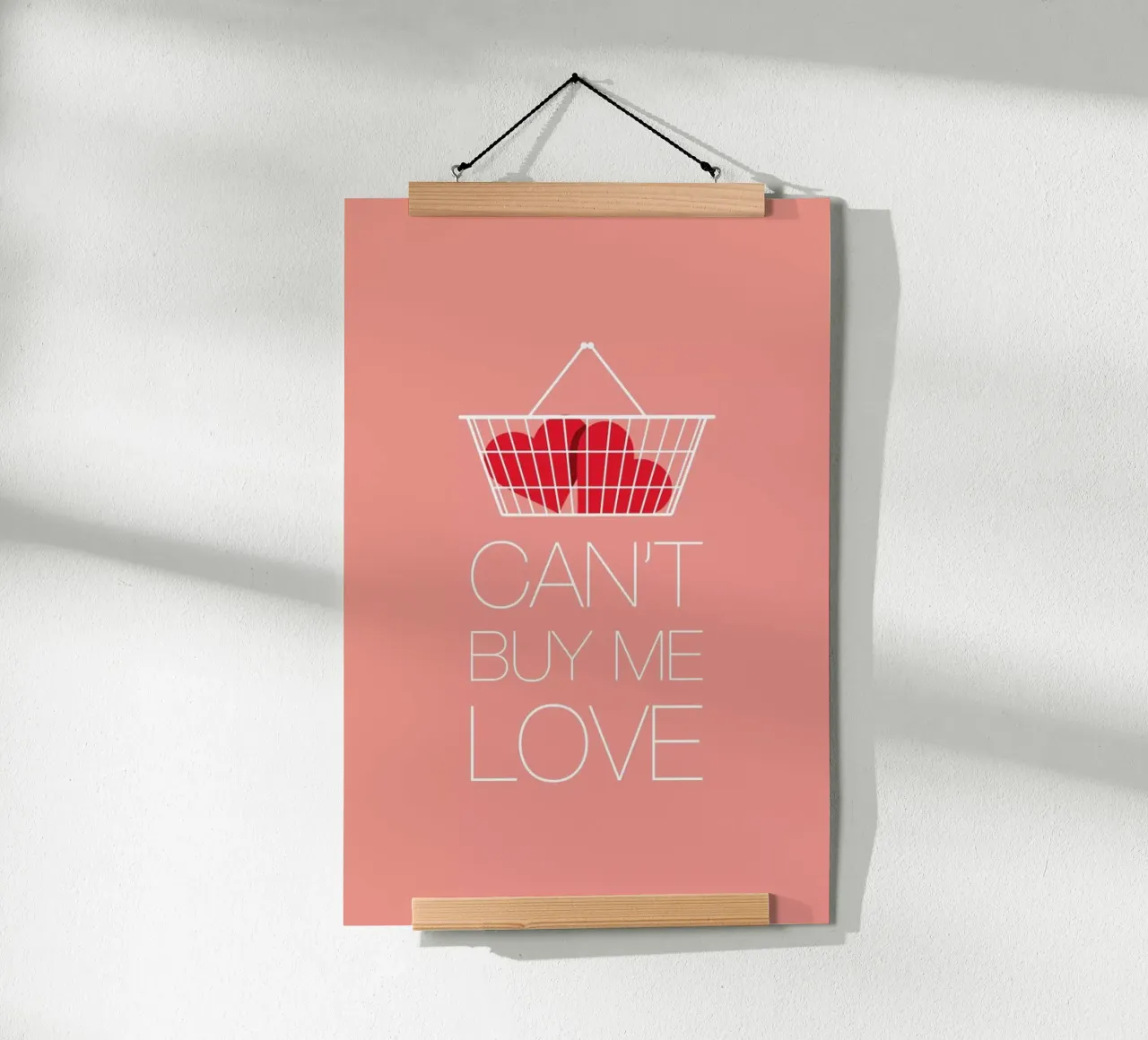 Can't Buy Me Love poster da Rahma Projekt