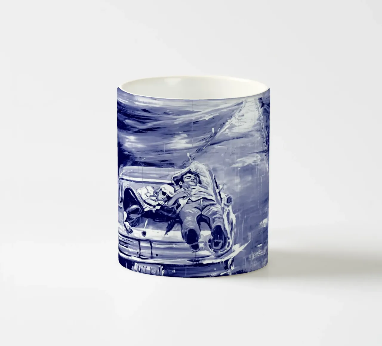 On the way to freedom tazza in ceramica da Happy 😃 Art 🎨 by Christine Schnoell