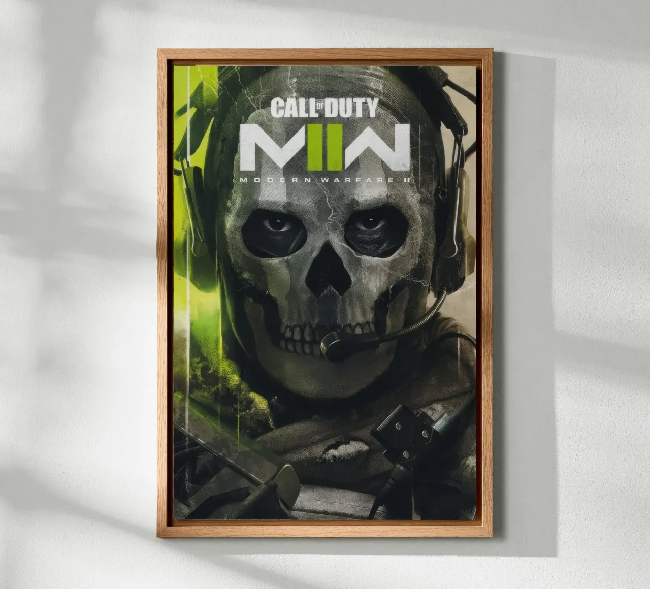 call of duty modern warfare 2 task force canvas with Floater frame by mix mate