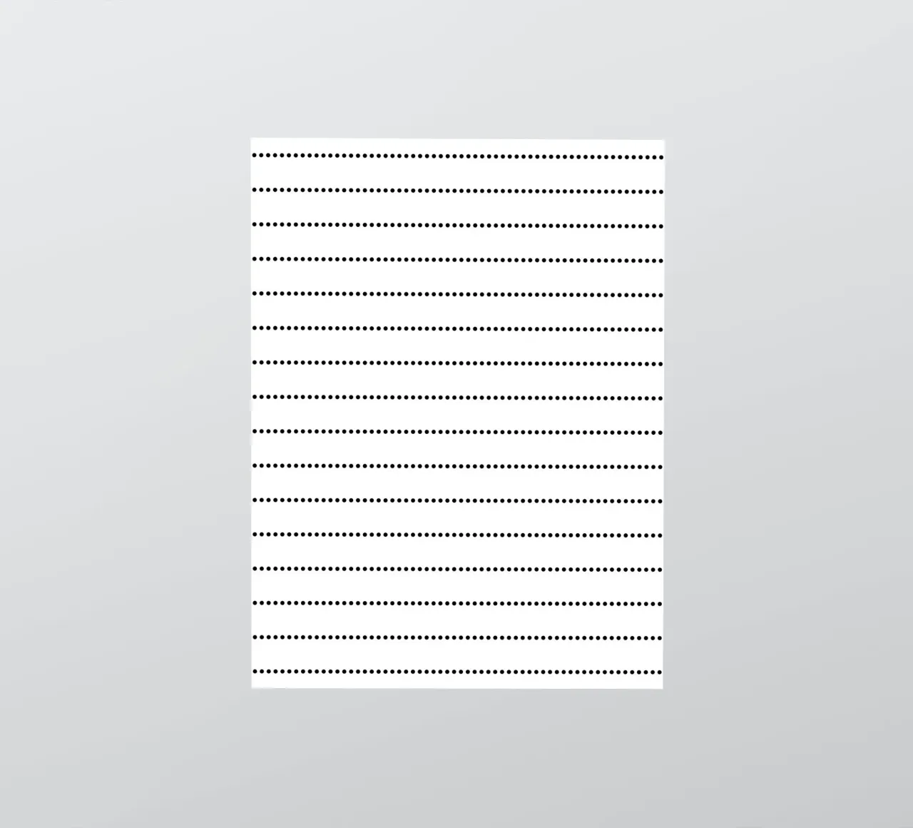 Minimal Scandinavian Basic Strisce a pois | Nero su bianco adesivo da Beauty in Simplicity