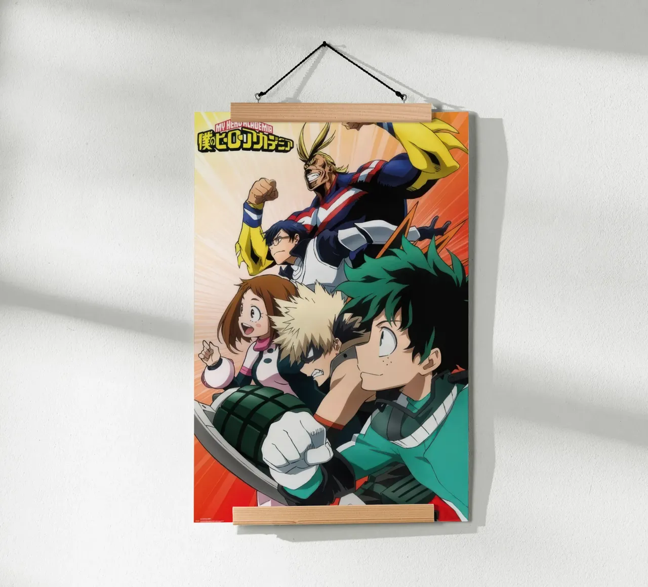 my hero academy heroes poster by mix mate