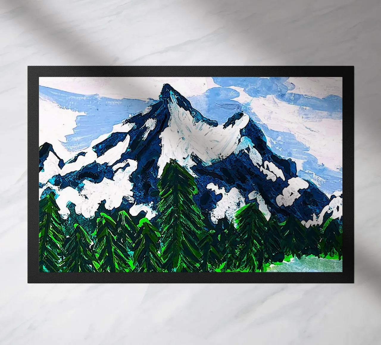 coniferous forest nature zerbino da Good days