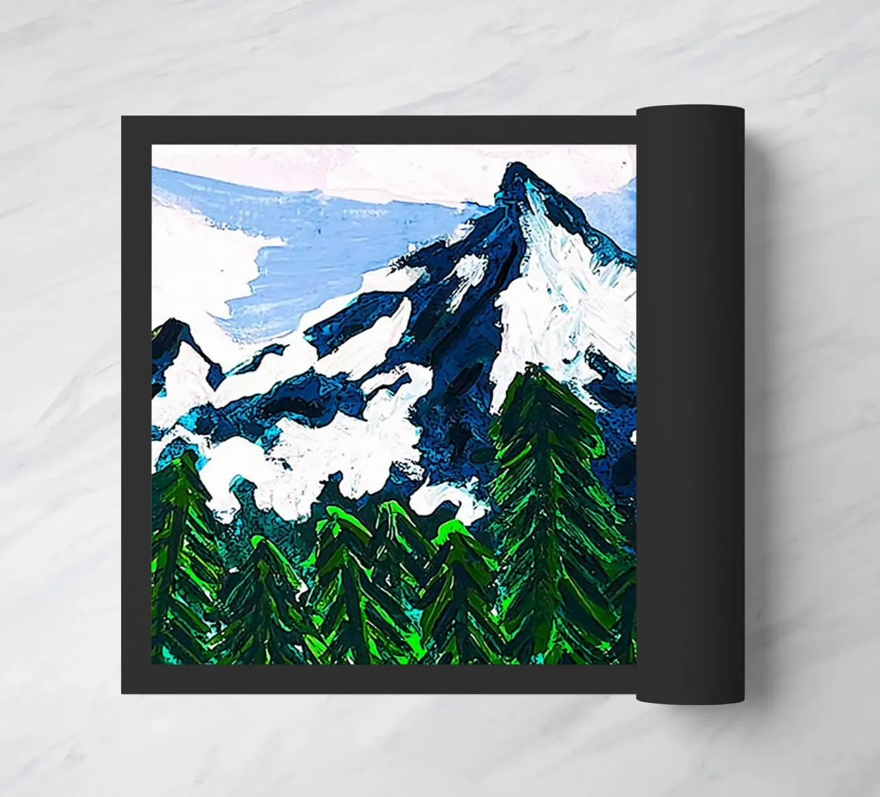 coniferous forest nature zerbino da Good days