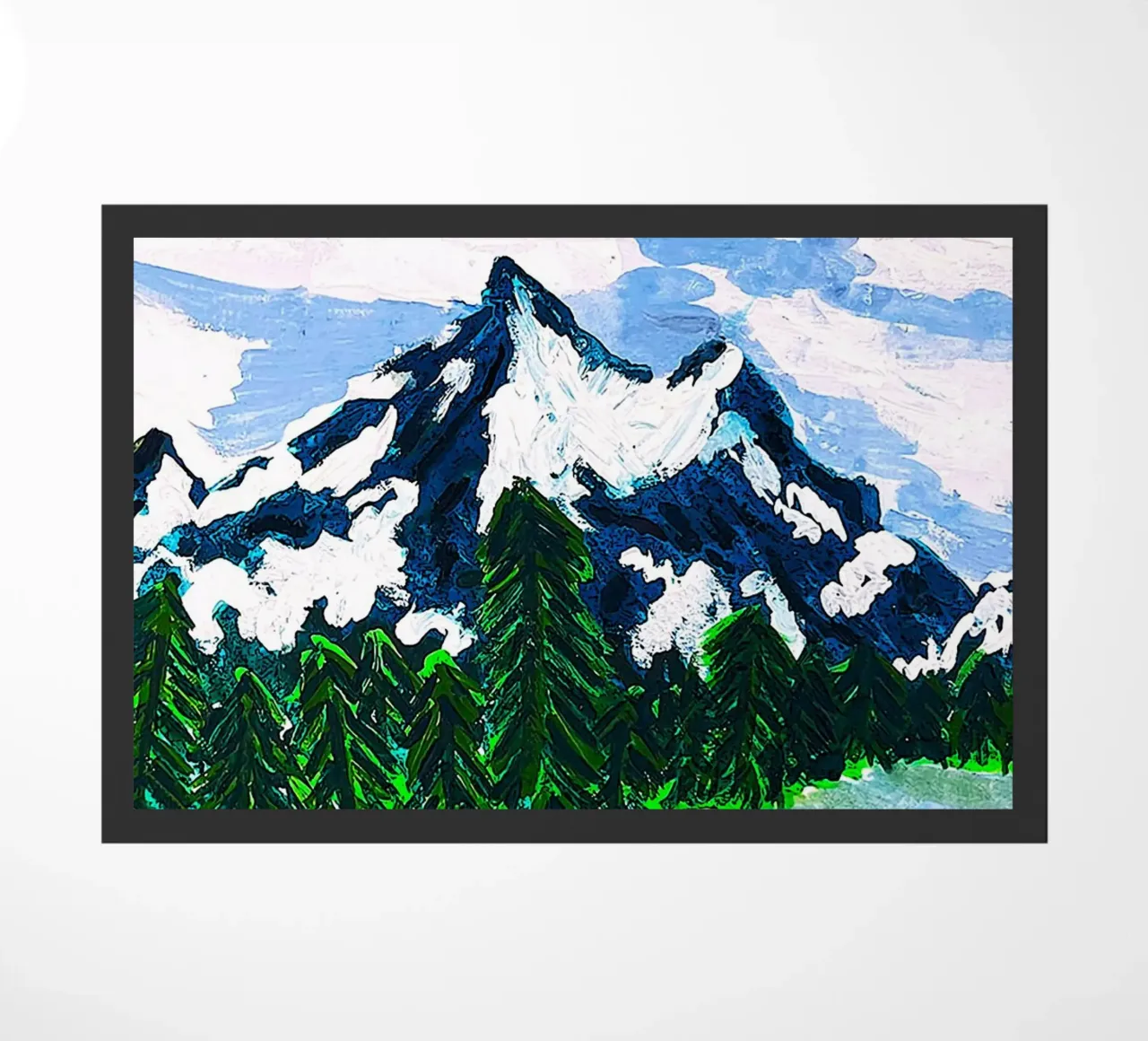 coniferous forest nature zerbino da Good days