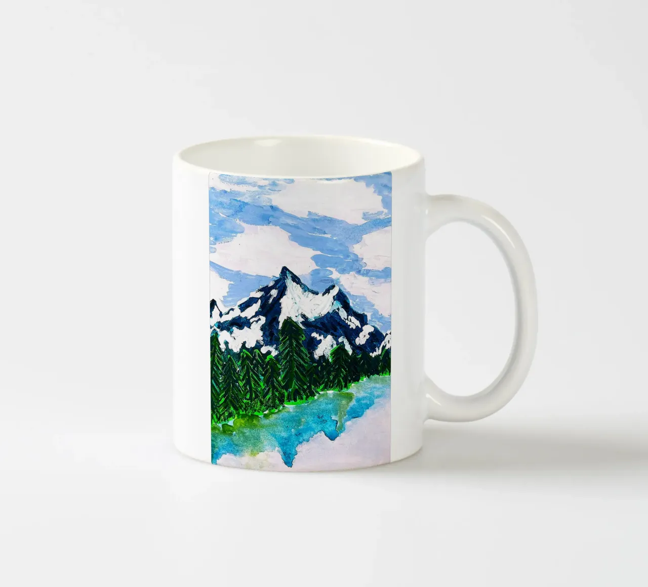 coniferous forest nature tazza in ceramica da Good days