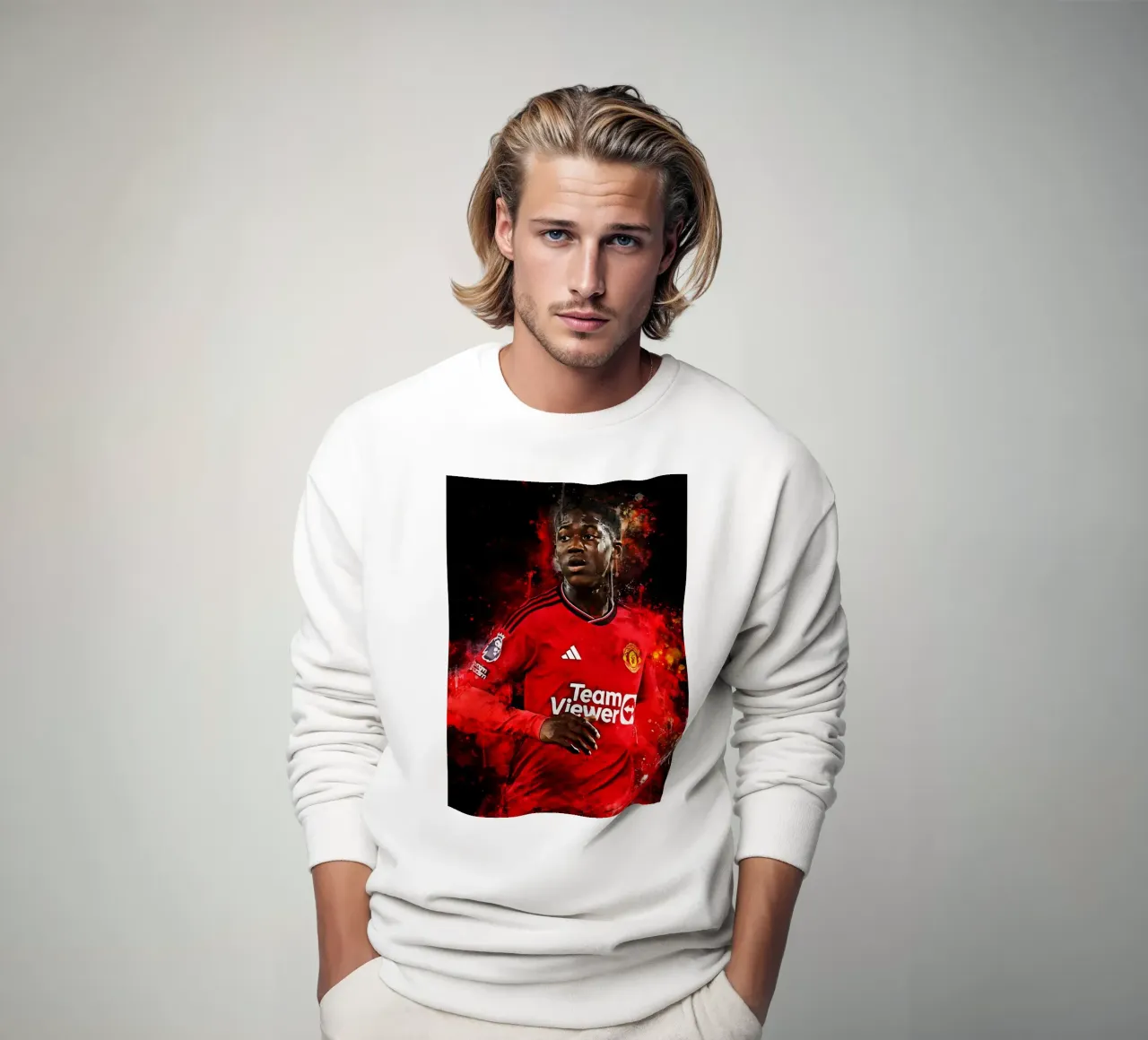 Kobbie Mainoo felpa da MasterInkArt