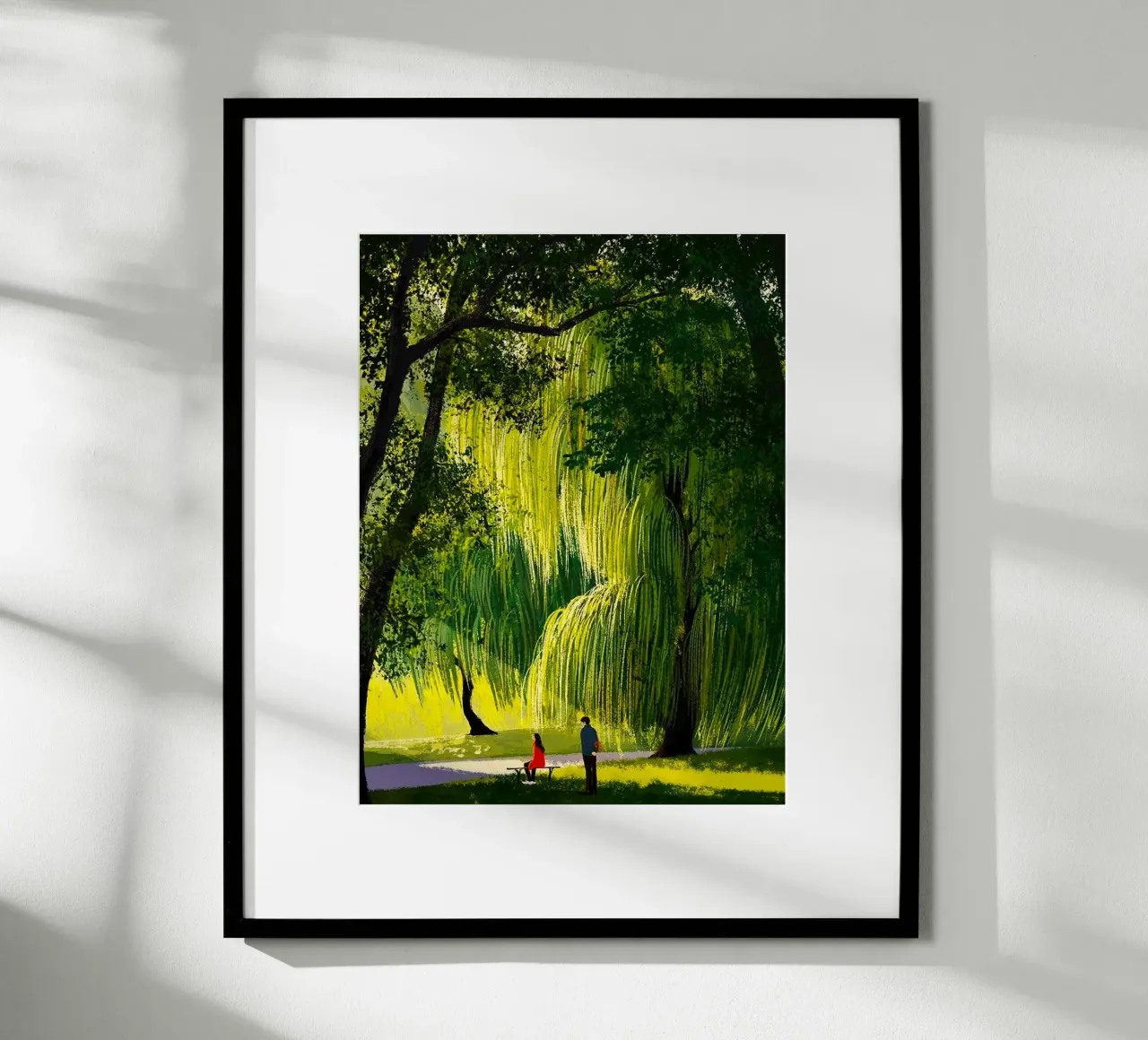 landscape riverbank relaxation poster da Good days