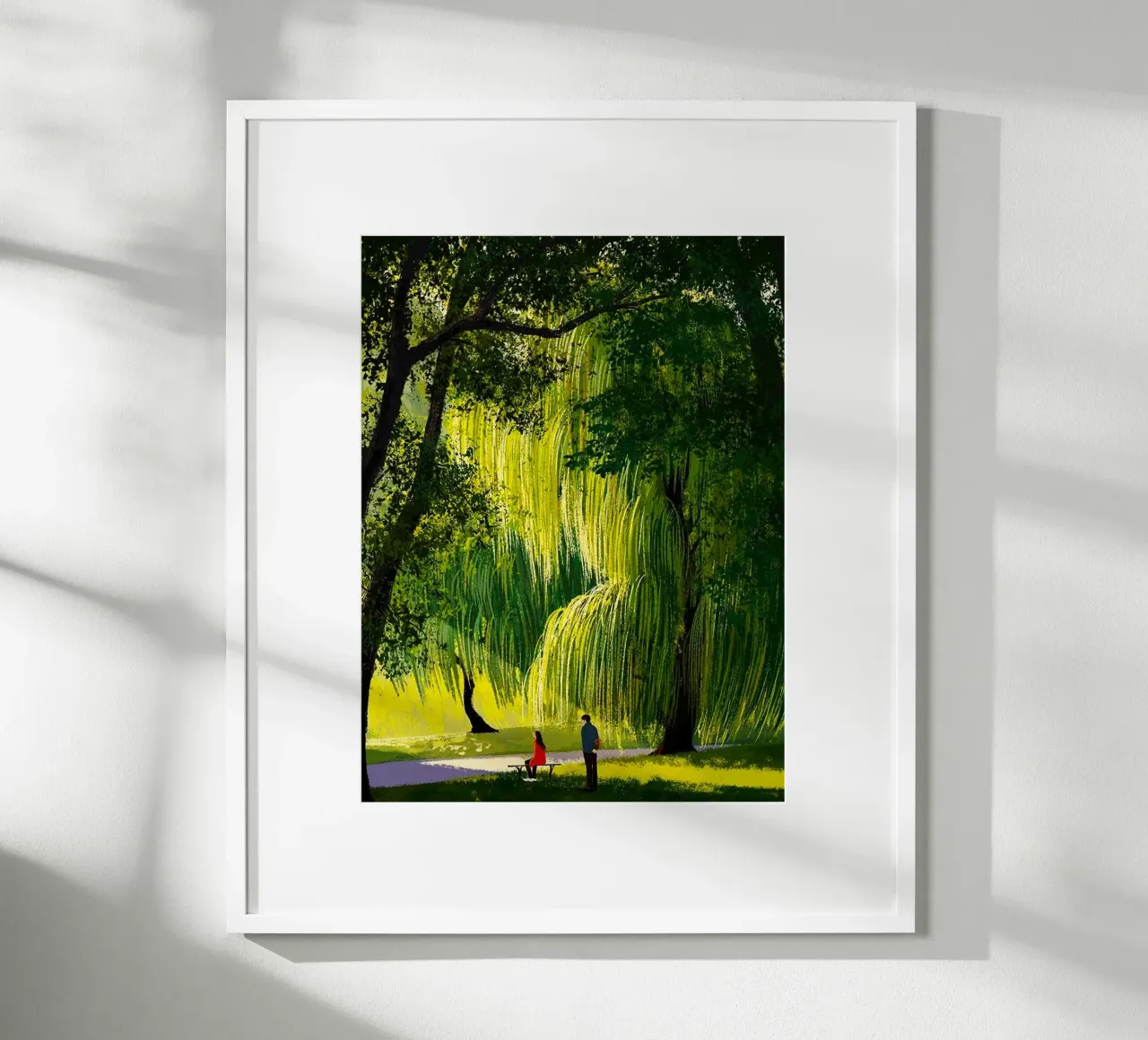 landscape riverbank relaxation poster da Good days