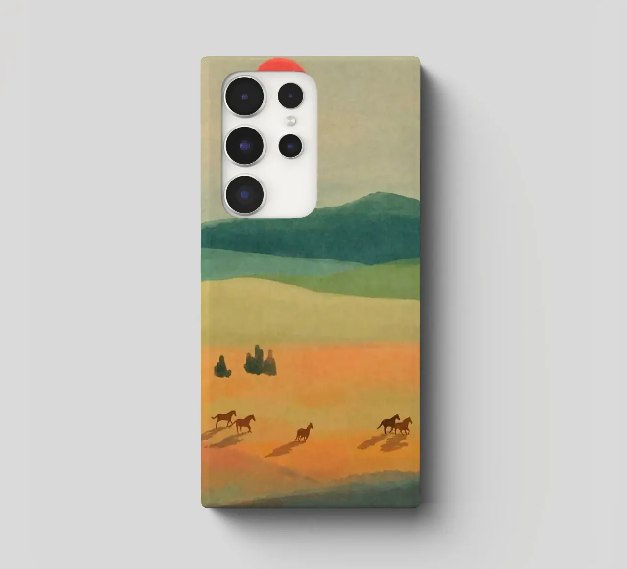 trees open field shadows coque samsung de Good days