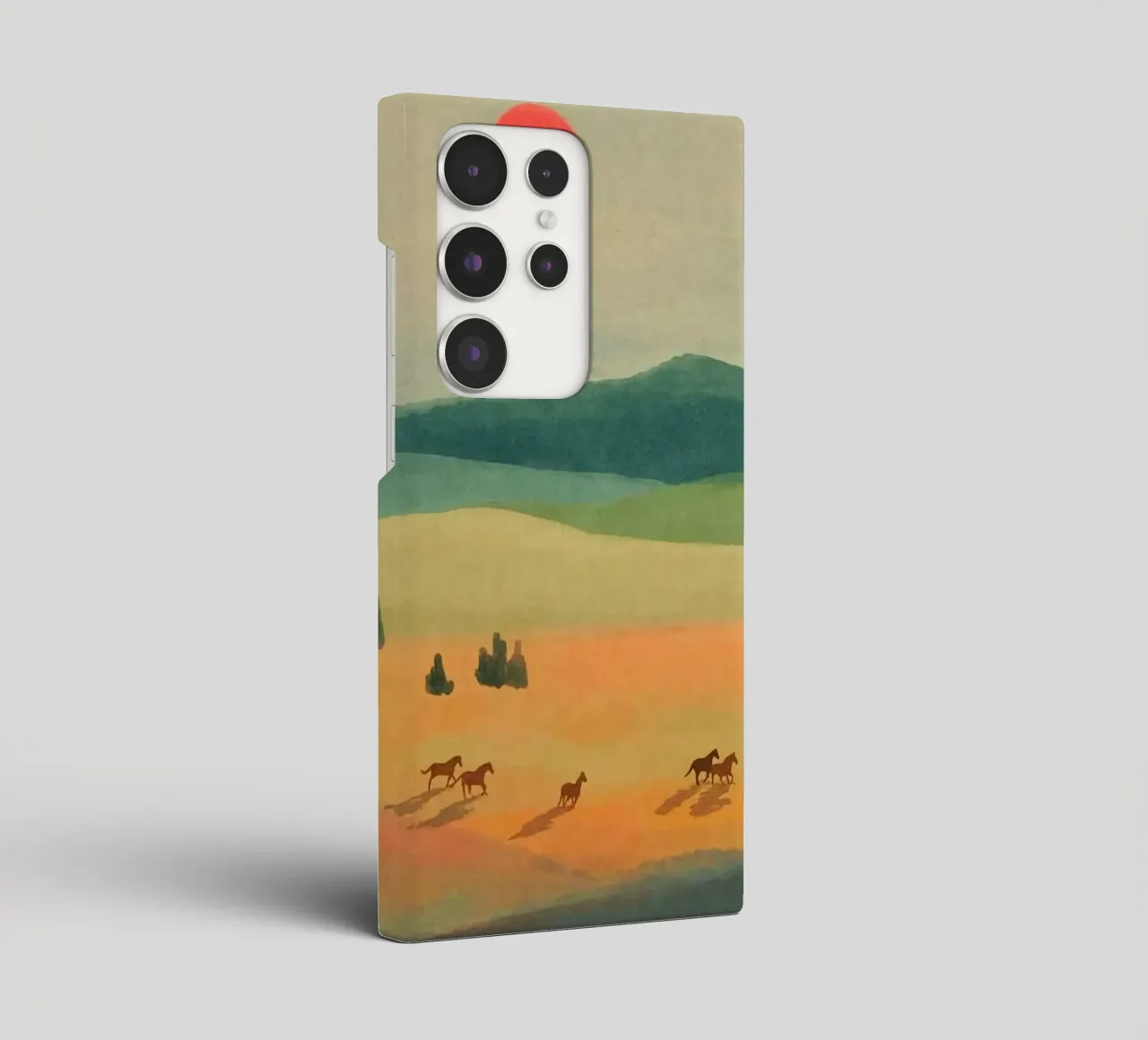 trees open field shadows coque samsung de Good days