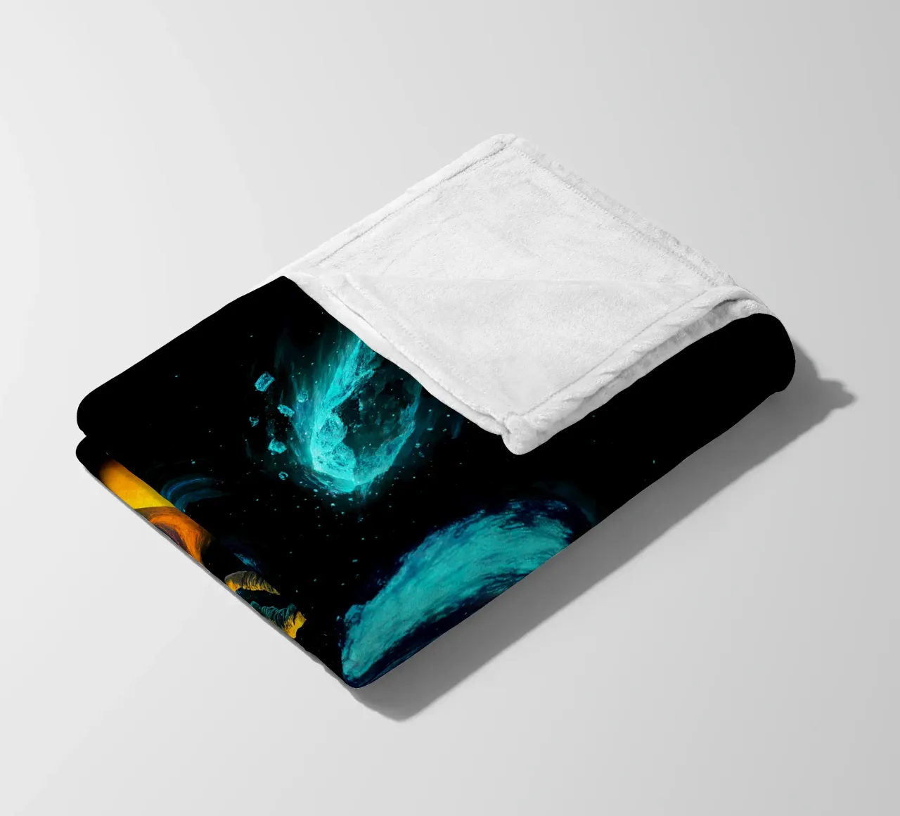 Swirling Nebula Journey coperta in pile da BadrBrand