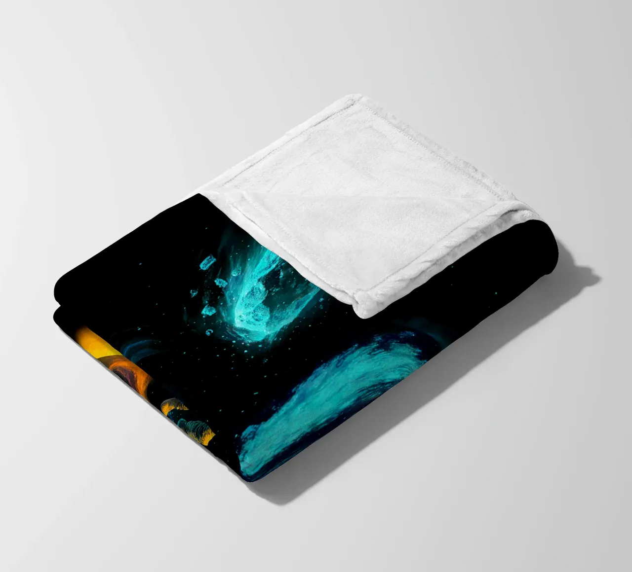 Swirling Nebula Journey coperta in pile da BadrBrand