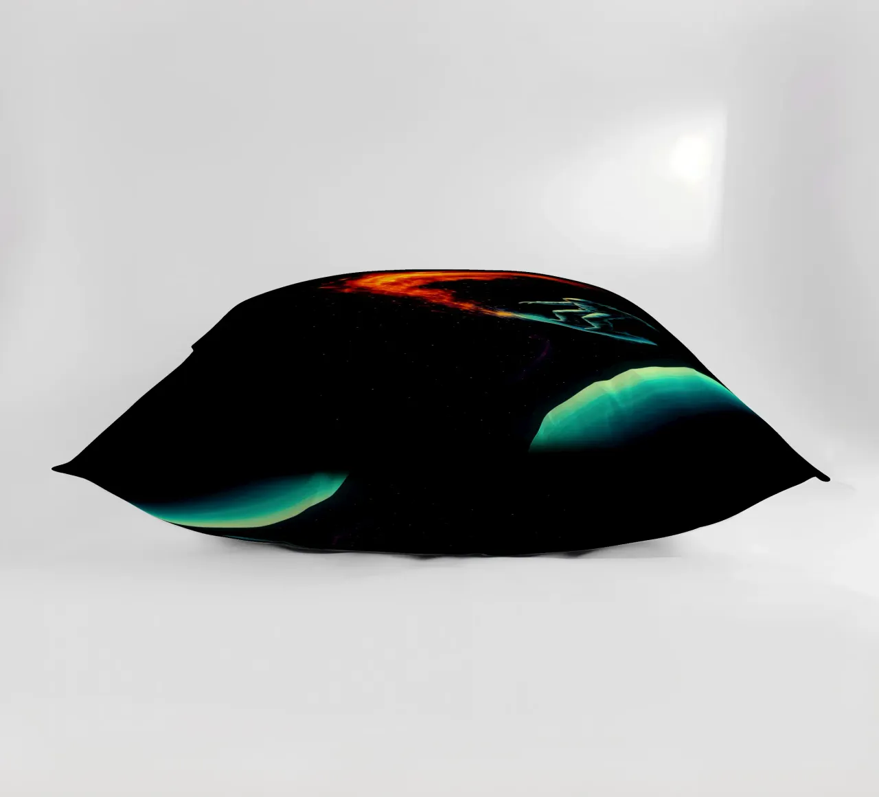Cosmic Surfer: Nebula Ride cuscino da BadrBrand