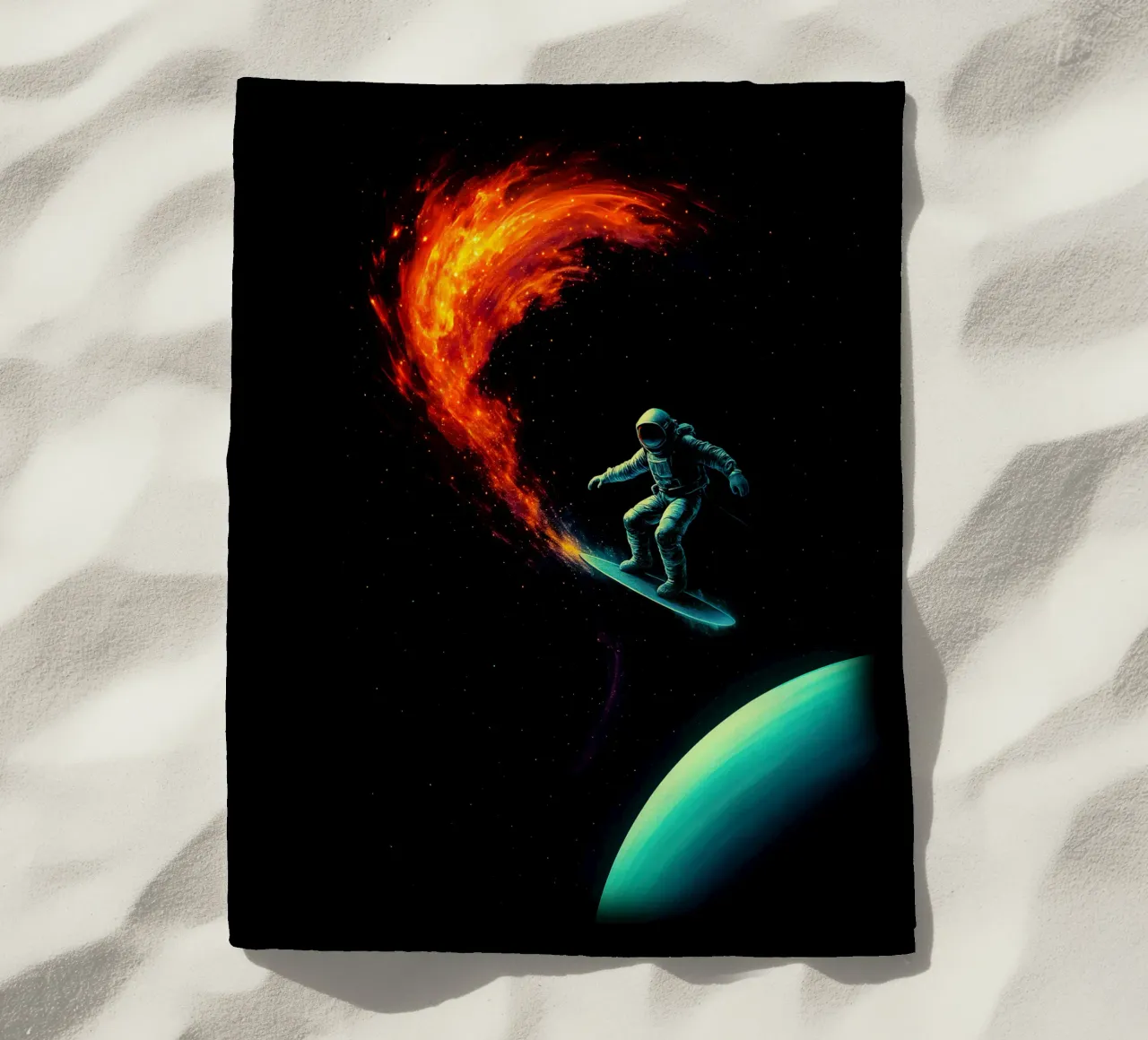 Cosmic Surfer: Nebula Ride telo mare da BadrBrand