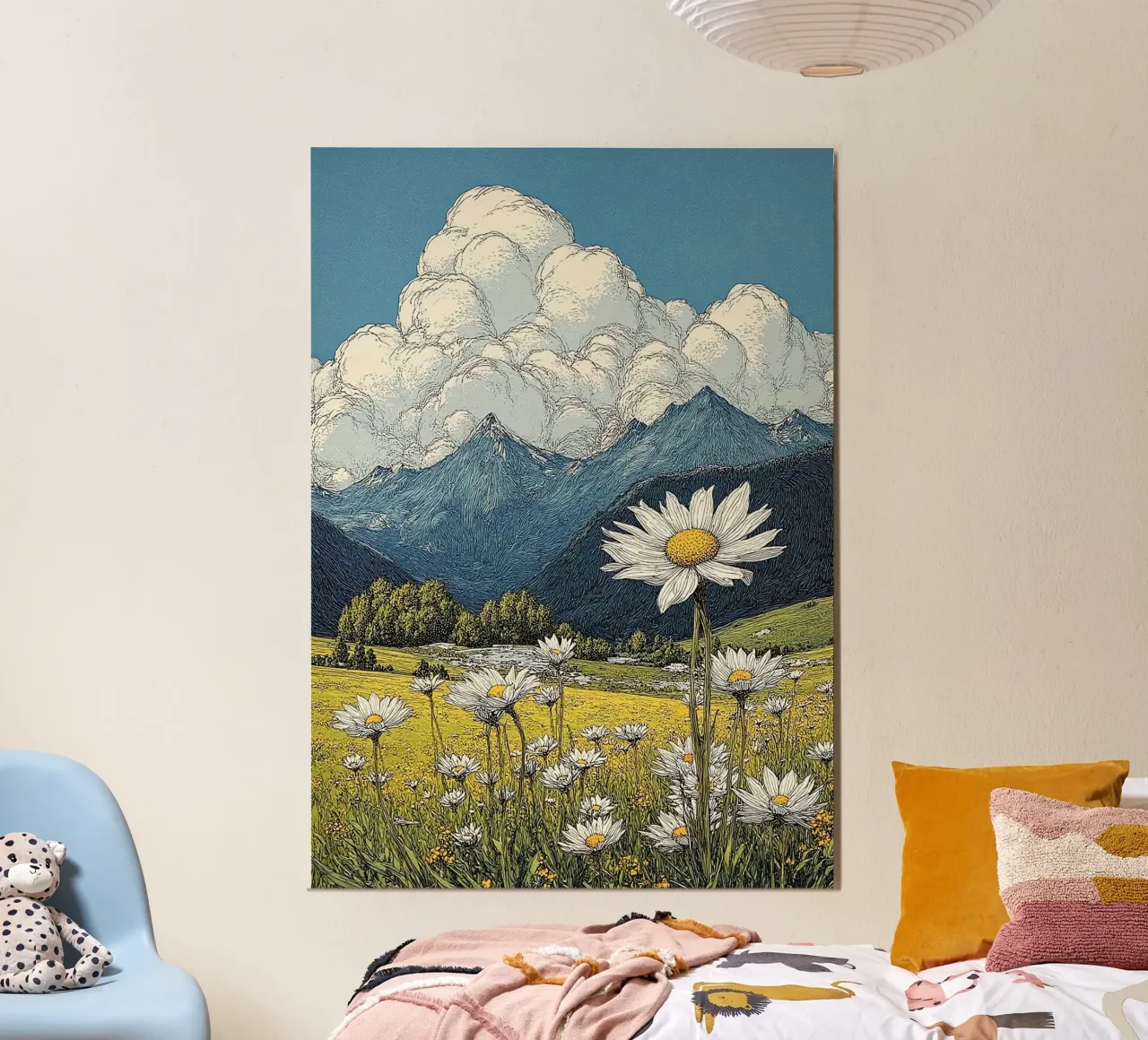 nature scenery poster con telaio in plastica da lily